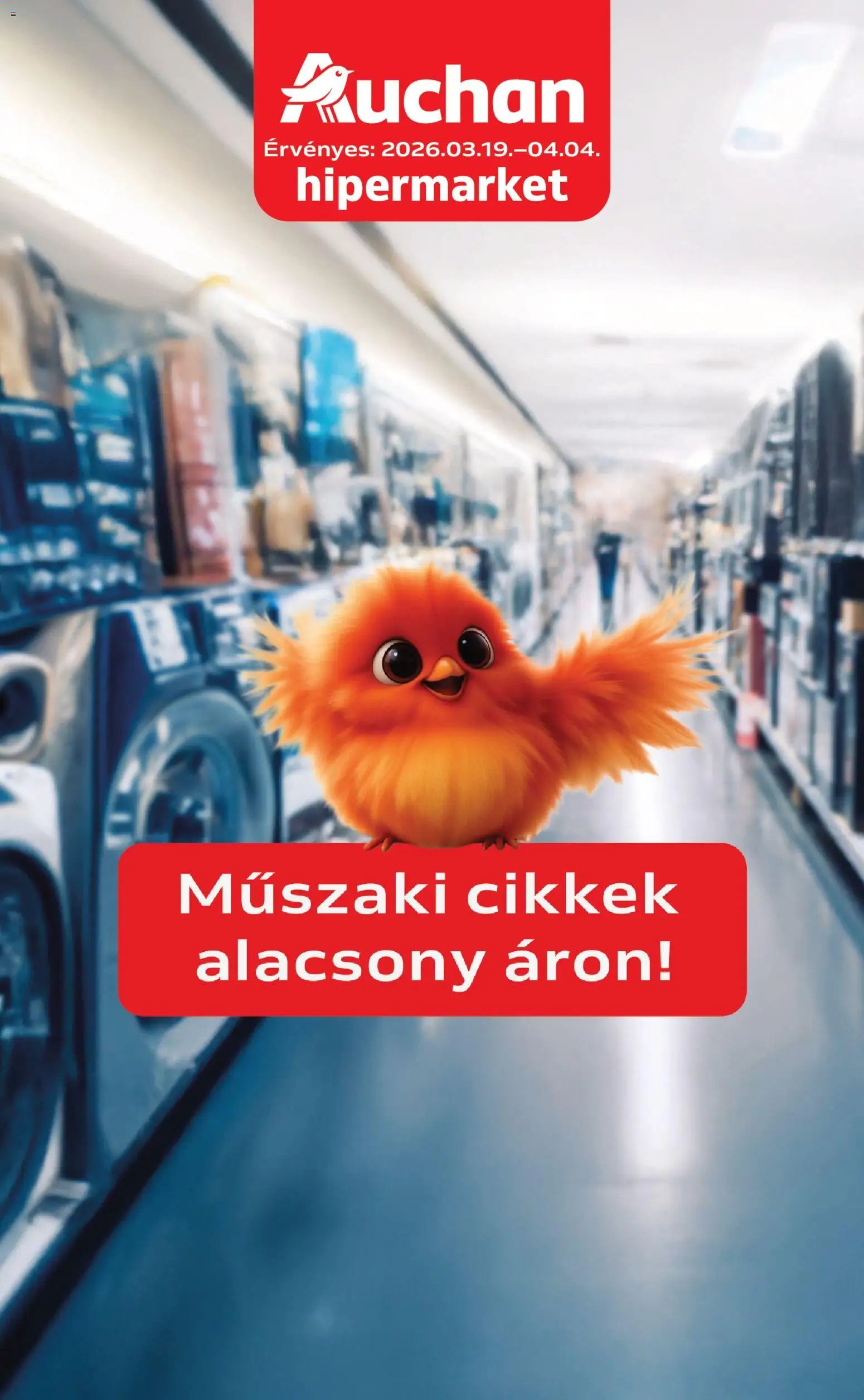 Auchan újság 2026.03.19. Auchan Húsvéti elektronikai ajánlataink (2026-03-19 - 2026-04-04)