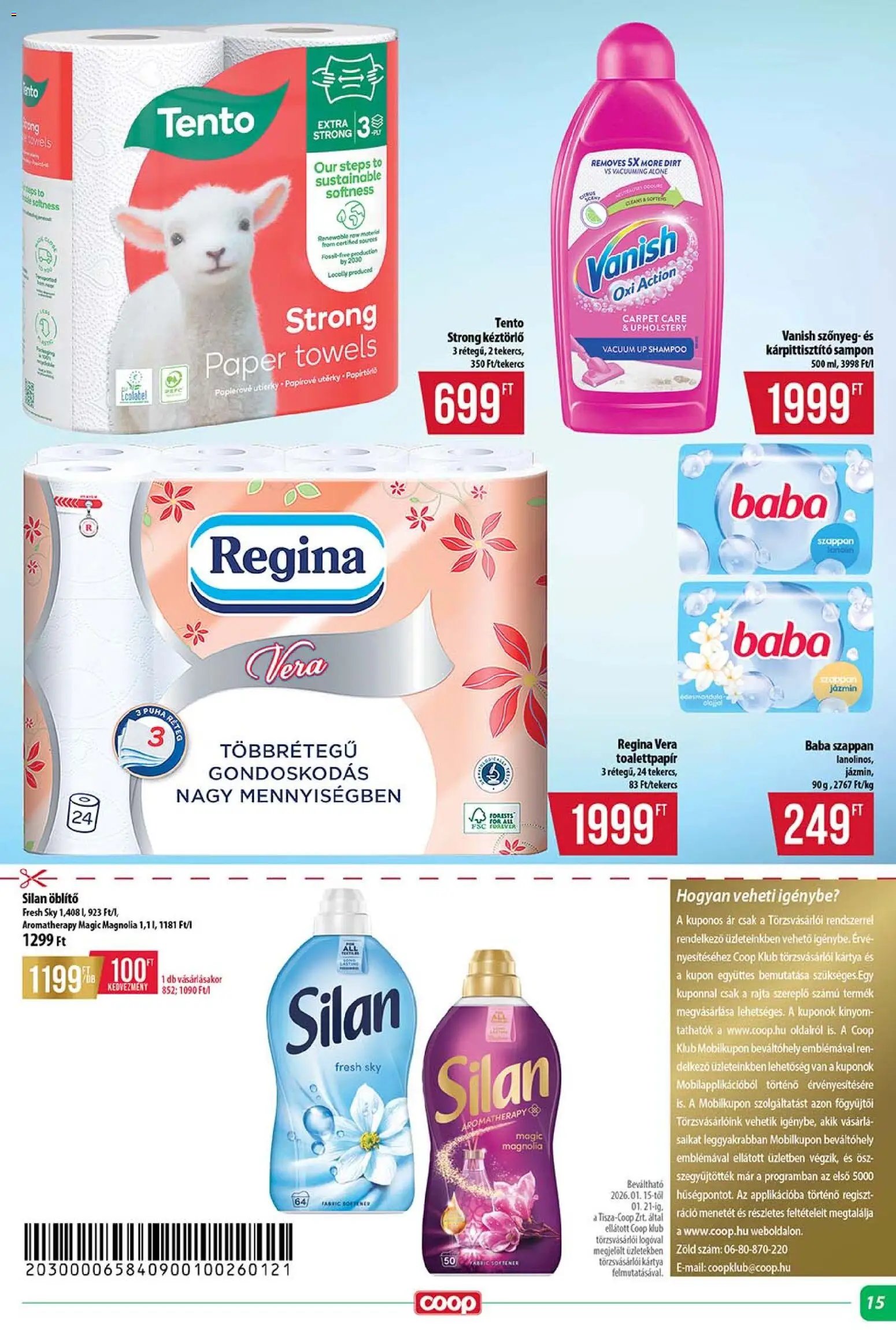 COOP újság 2026.01.15. Tisza - Szuper Plusz (2026-01-15 - 2026-01-21)