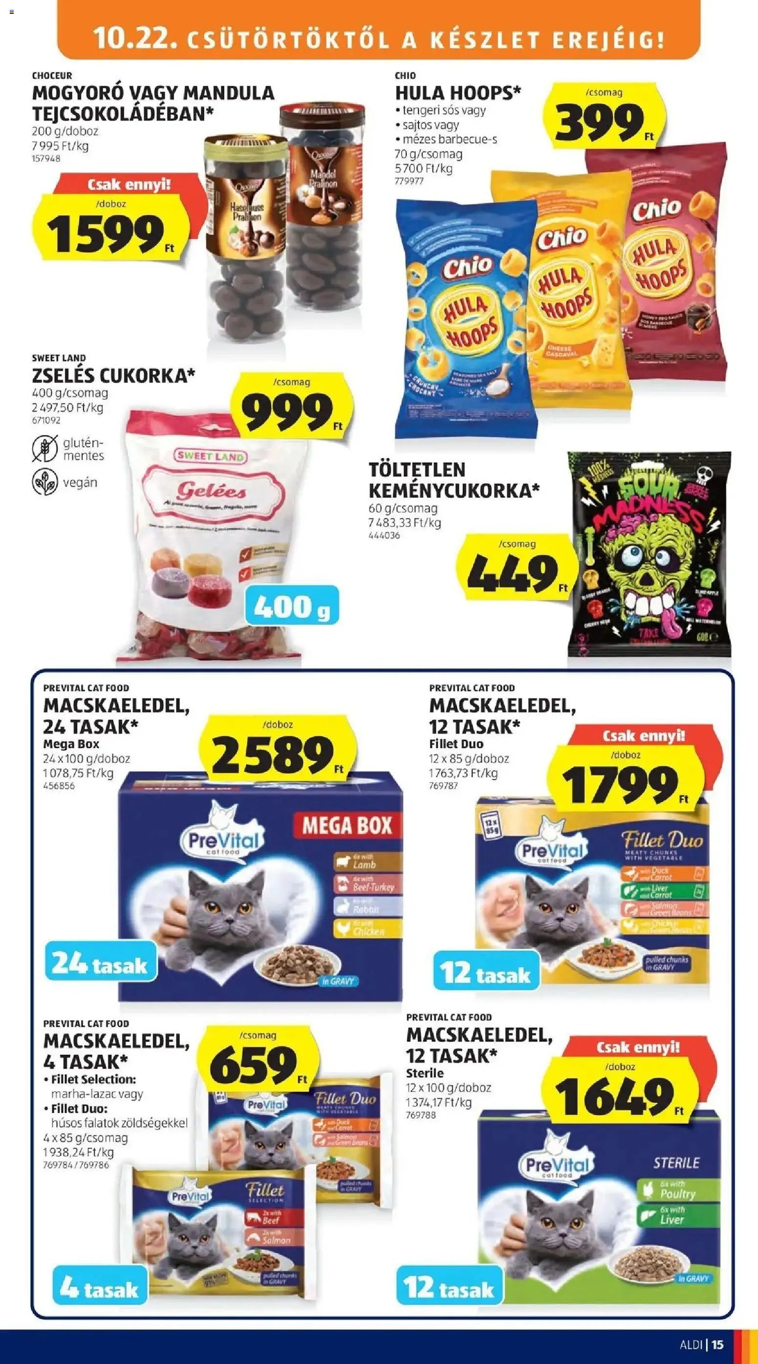 Aldi aktuális akciós újság 2026.10.22. - lapozható formában szórólap ✳️