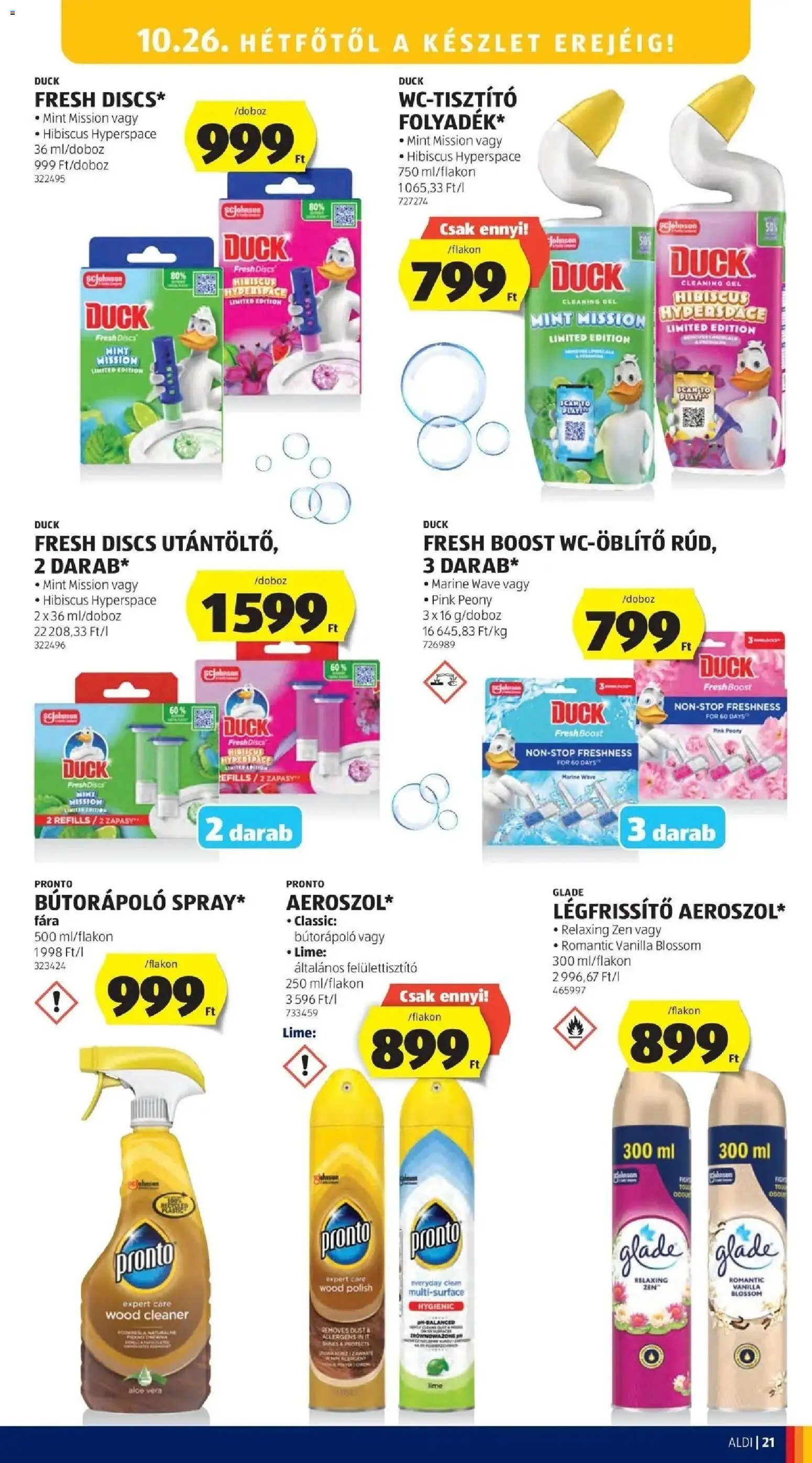 Aldi aktuális akciós újság 2026.10.22. - lapozható formában szórólap ✳️