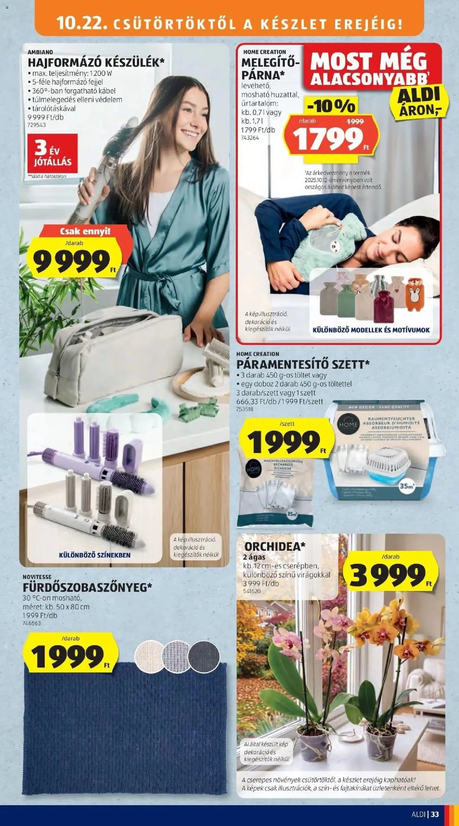 Aldi aktuális akciós újság 2026.10.22. - lapozható formában szórólap ✳️