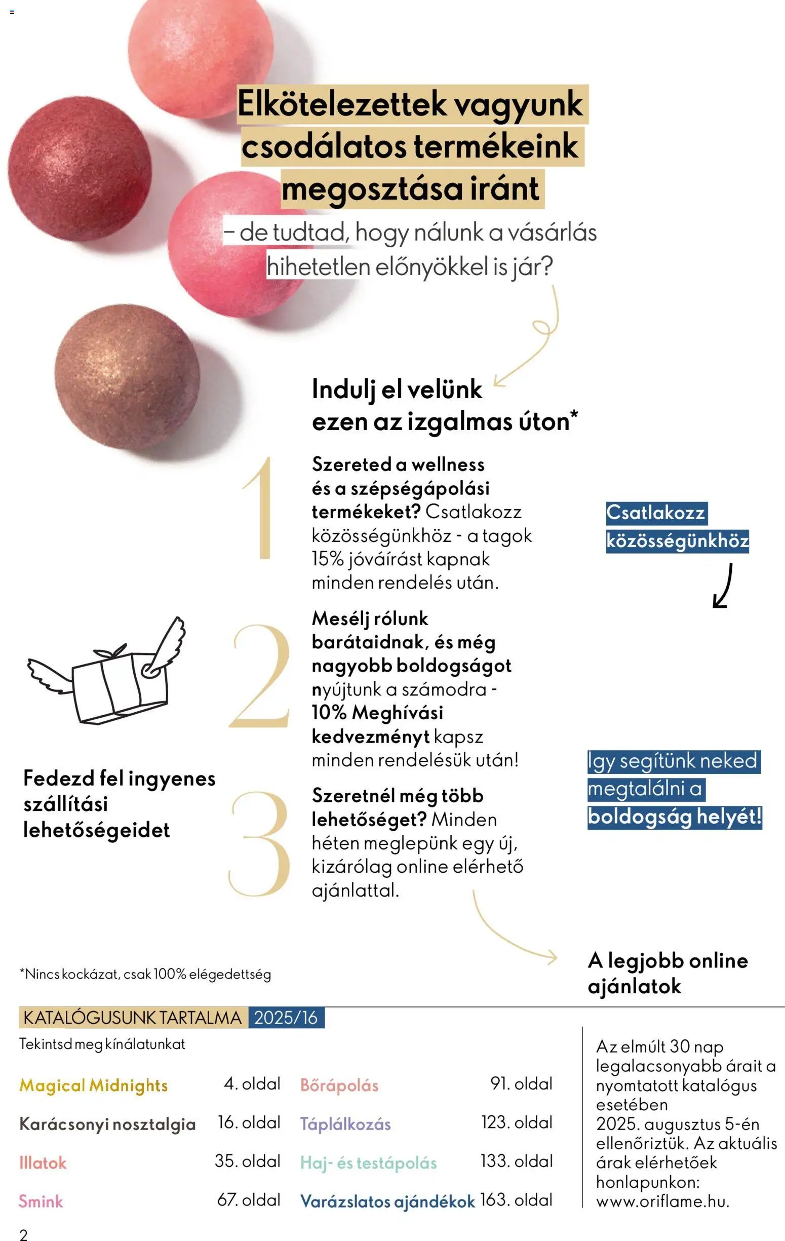 Oriflame újság 2025.11.12. Black Friday (2025-11-12 - 2025-12-02)
