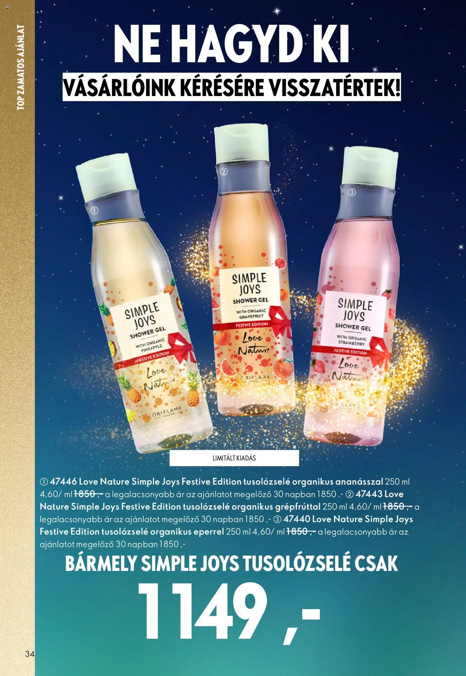 Oriflame újság 2025.11.12. Black Friday (2025-11-12 - 2025-12-02)