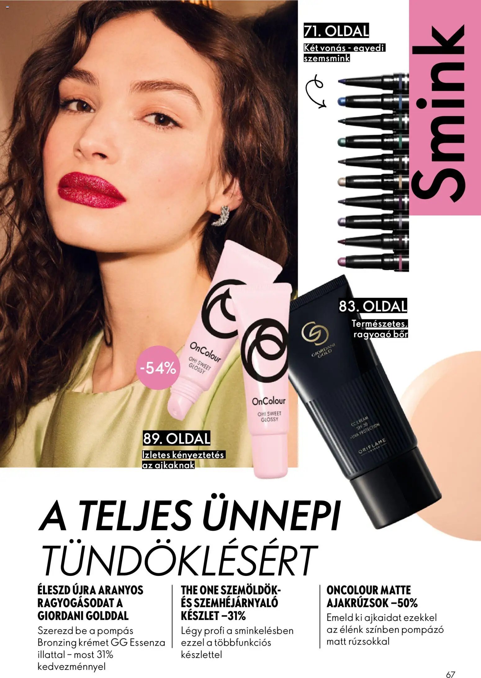 Oriflame újság 2025.11.12. Black Friday (2025-11-12 - 2025-12-02)