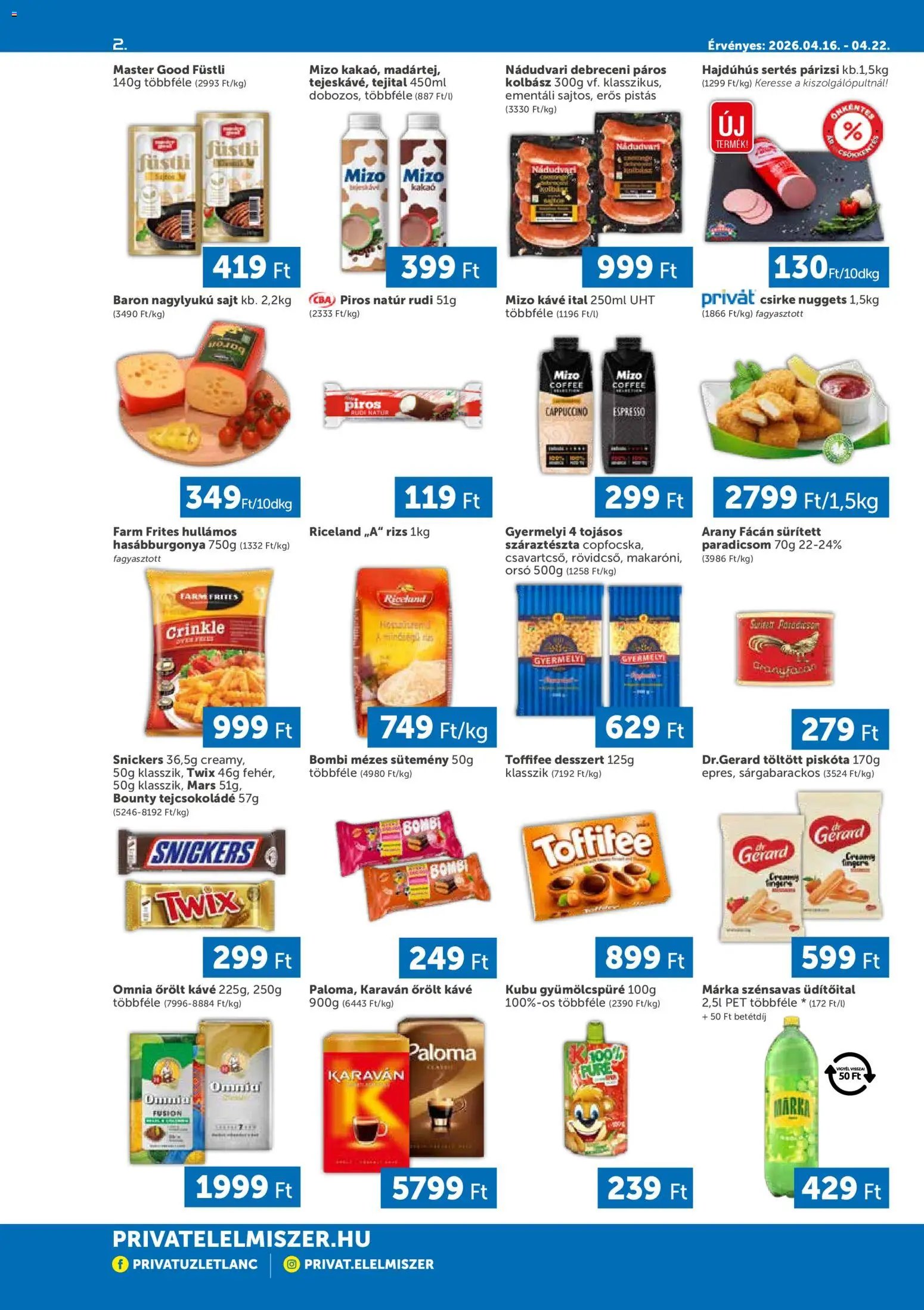 PRIVÁT újság 2026.04.16. PRIVÁT Déli vármegyék (2026-04-16 - 2026-04-22)