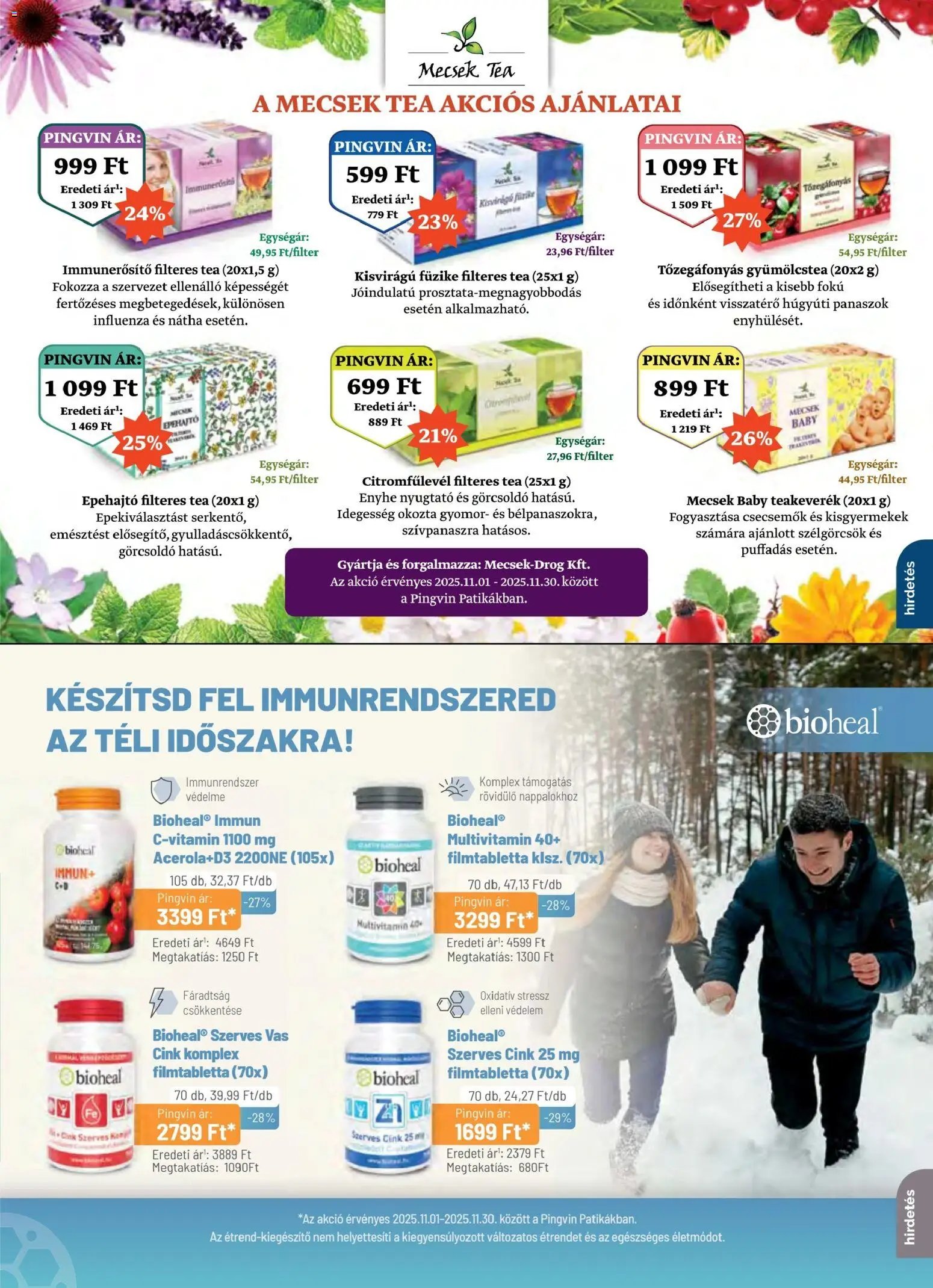 Pingvin Patika újság 2025.11.01. Pingvin Magazin (2025-11-01 - 2025-11-30)