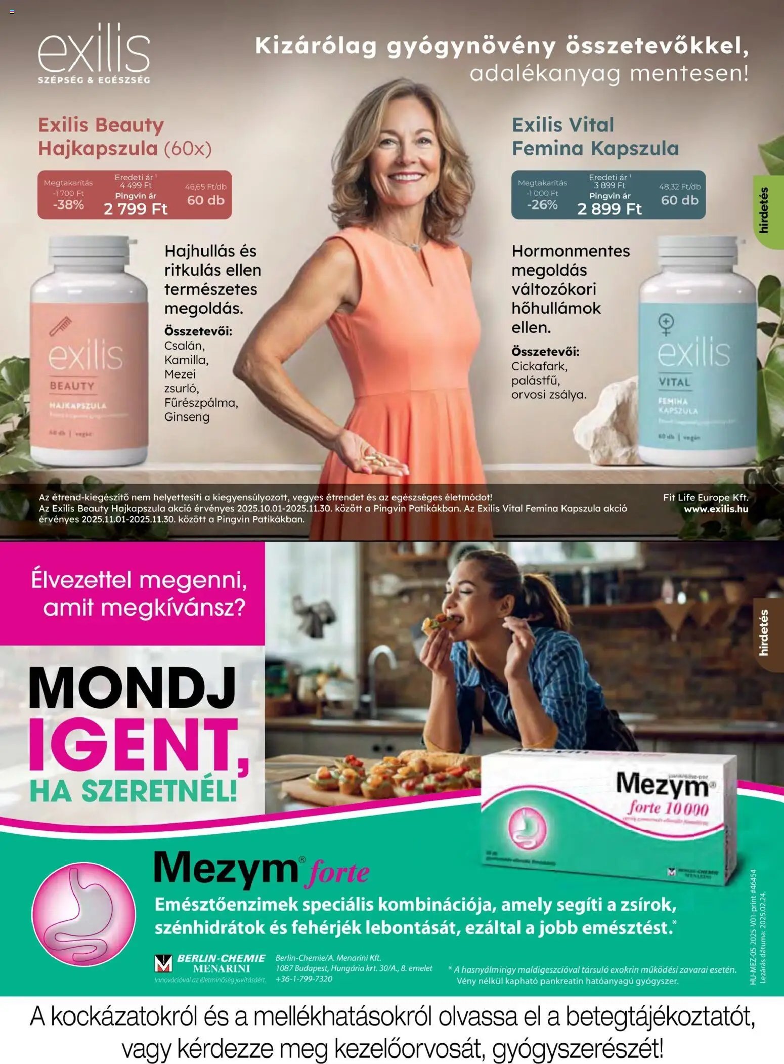 Pingvin Patika újság 2025.11.01. Pingvin Magazin (2025-11-01 - 2025-11-30)