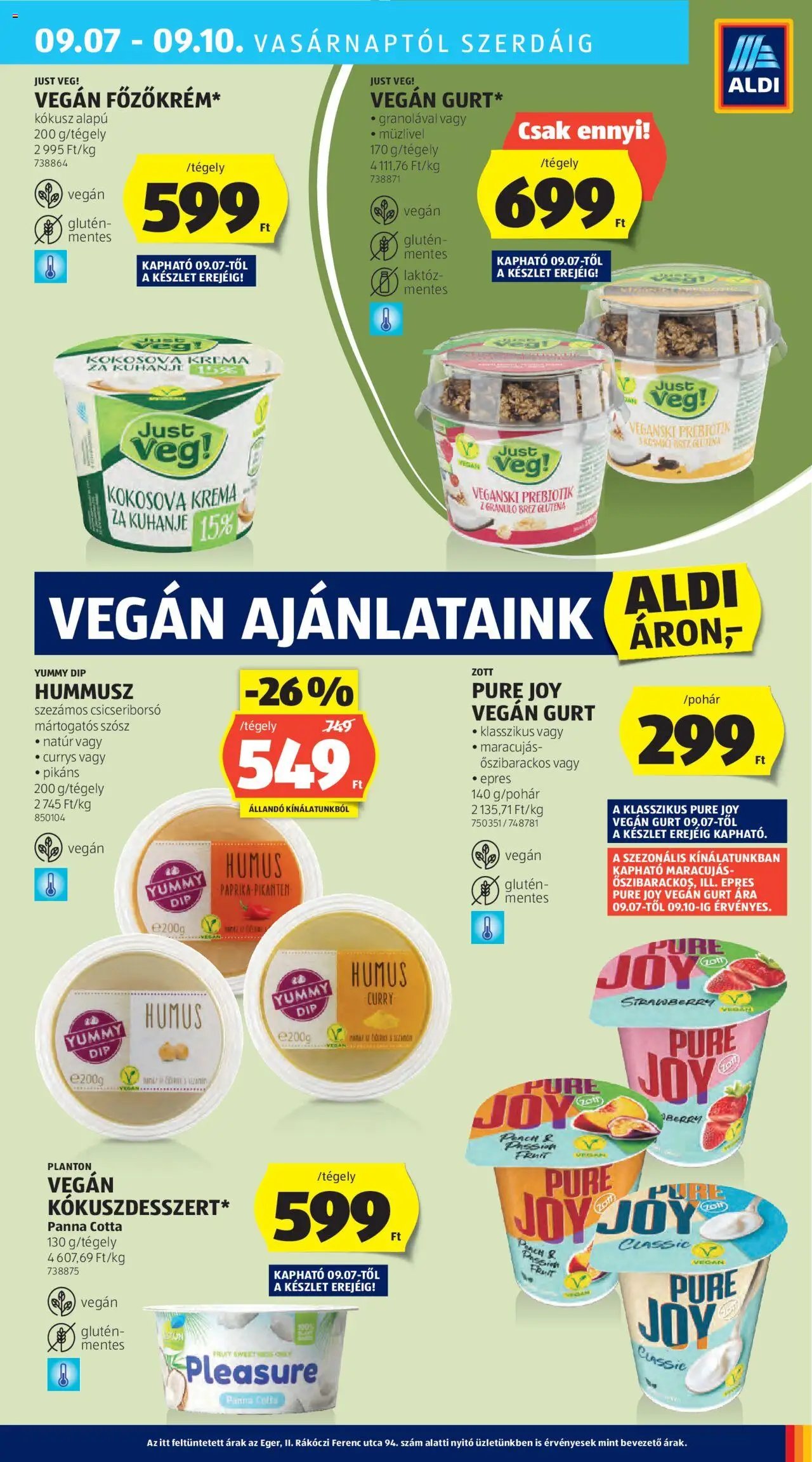 Aldi újság 2025.09.04. Akciós újság Aldi (2025-09-04 - 2025-09-10)