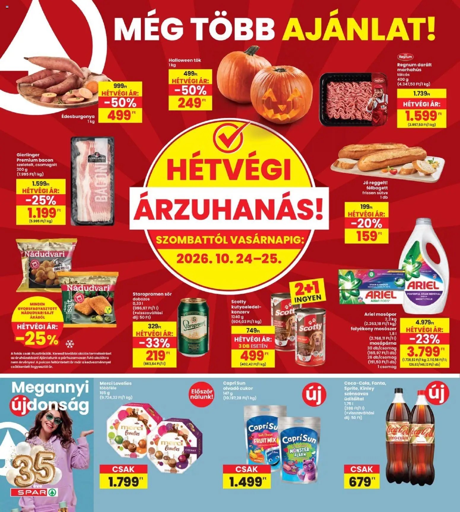 ﻿Interspar akciós újság új ﻿2026.10.22. - ﻿online lapozható