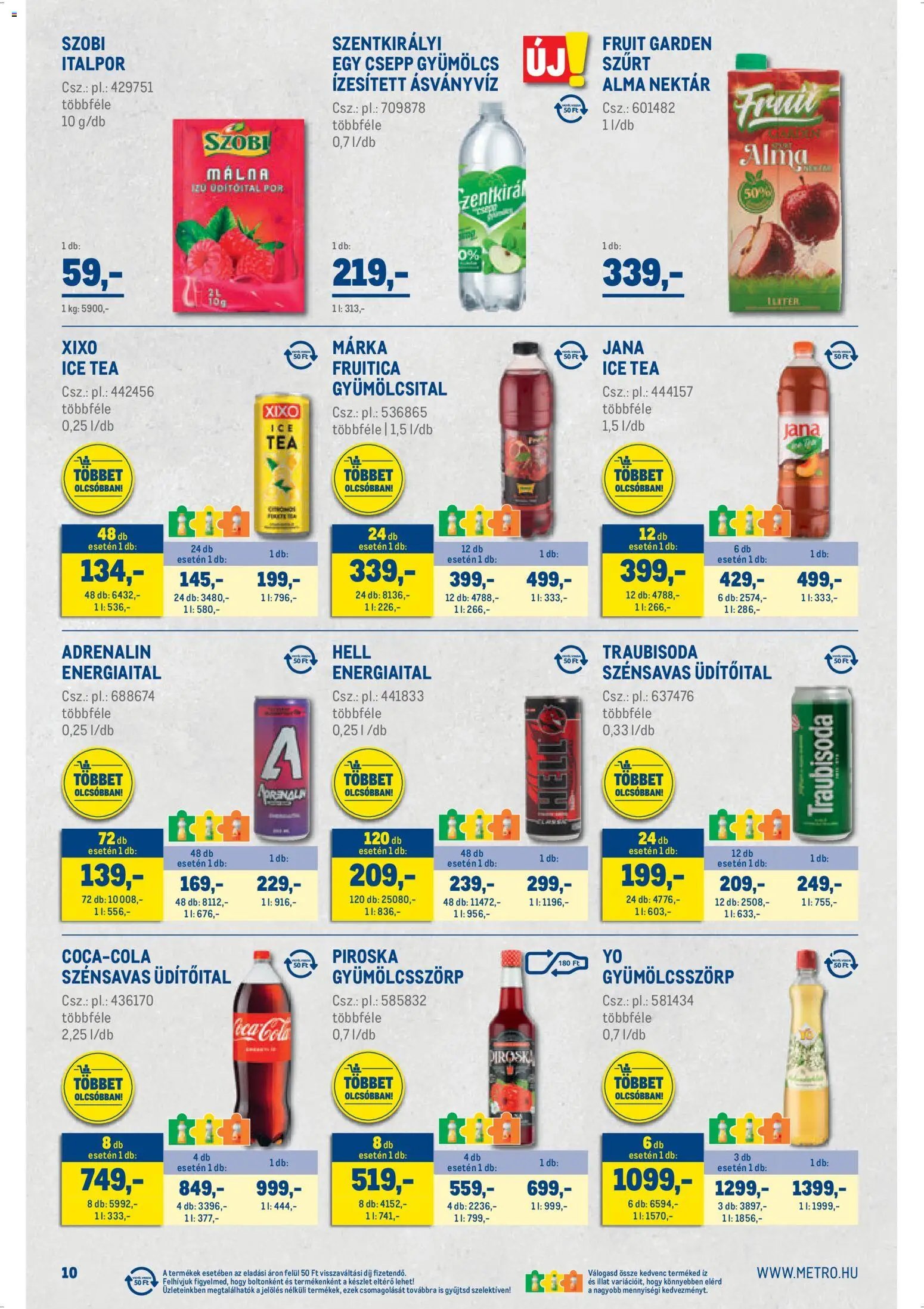 Metro újság 2026.04.07. Metro Nagy Ajánlatok Kiskereskedőknek 2026/04 (2026-04-07 - 2026-04-30)
