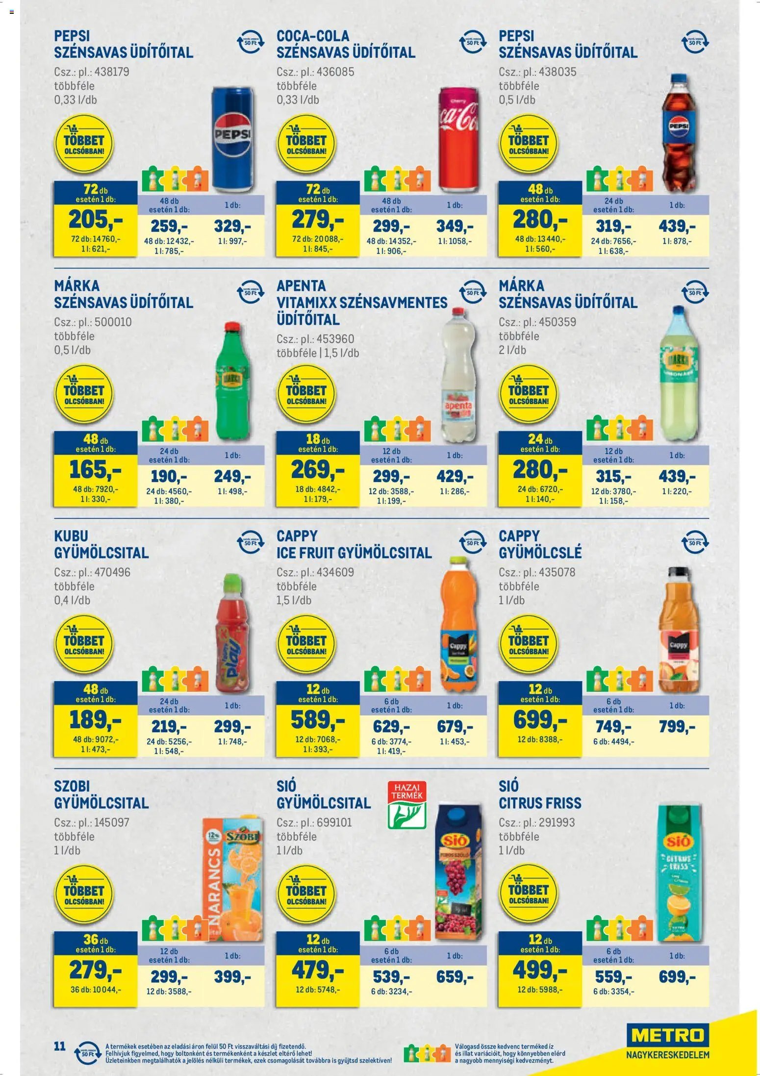 Metro újság 2026.04.07. Metro Nagy Ajánlatok Kiskereskedőknek 2026/04 (2026-04-07 - 2026-04-30)