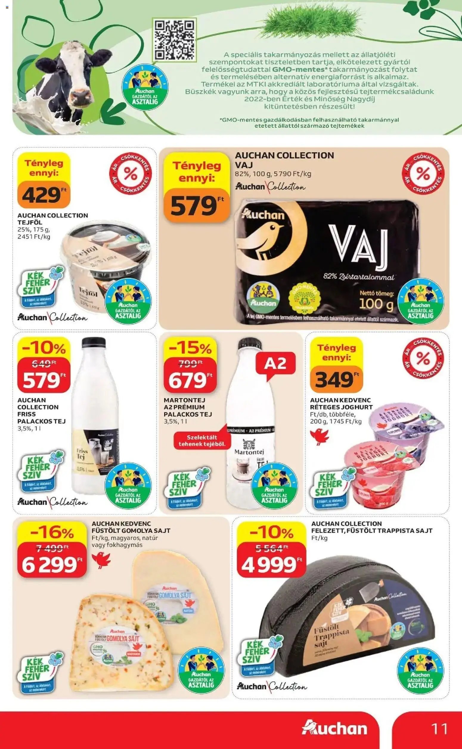 Auchan akciós újság Szolnok 2026.10.08. - lapozható formában szórólap ✳️