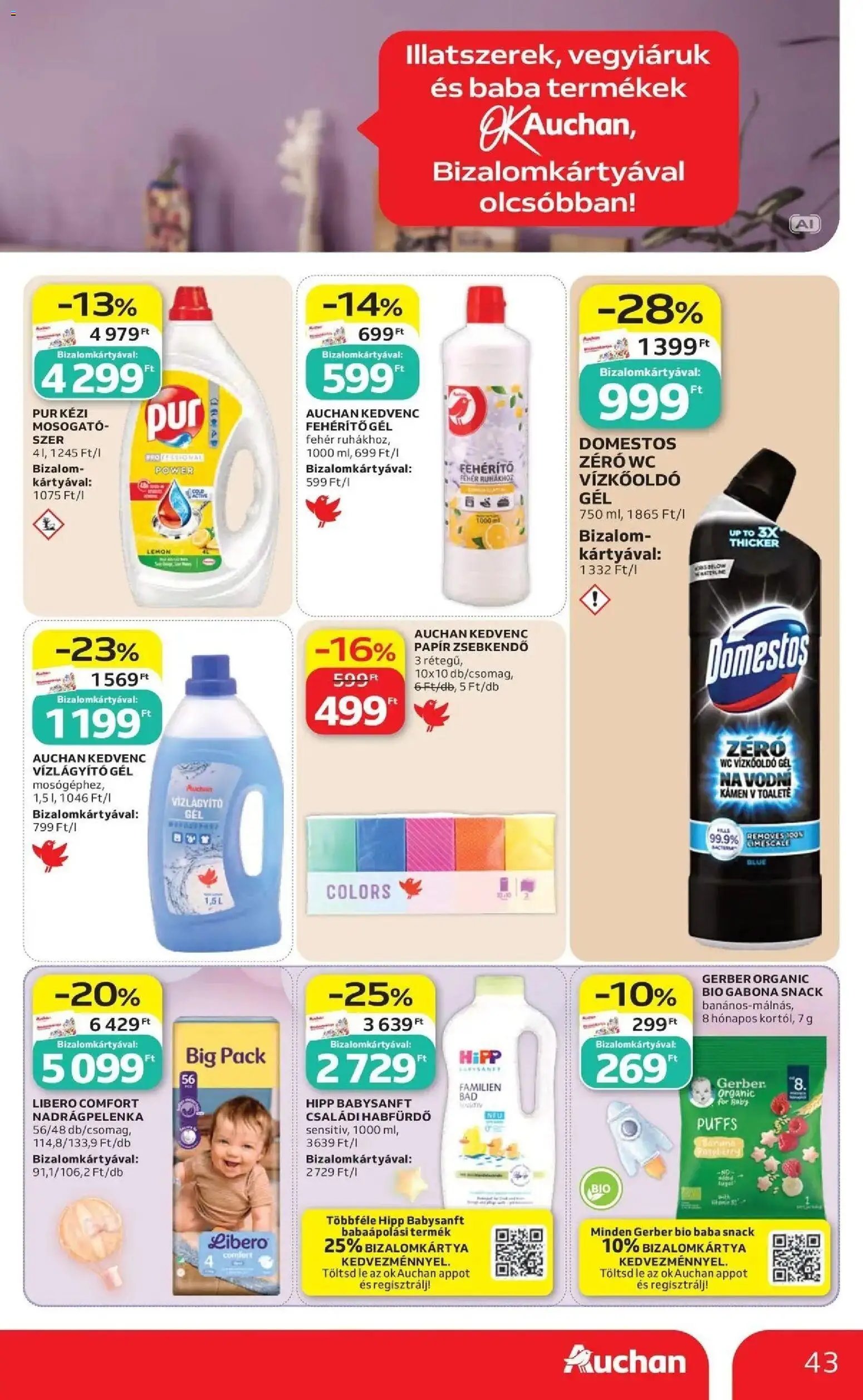 Auchan akciós újság Szolnok 2026.10.08. - lapozható formában szórólap ✳️
