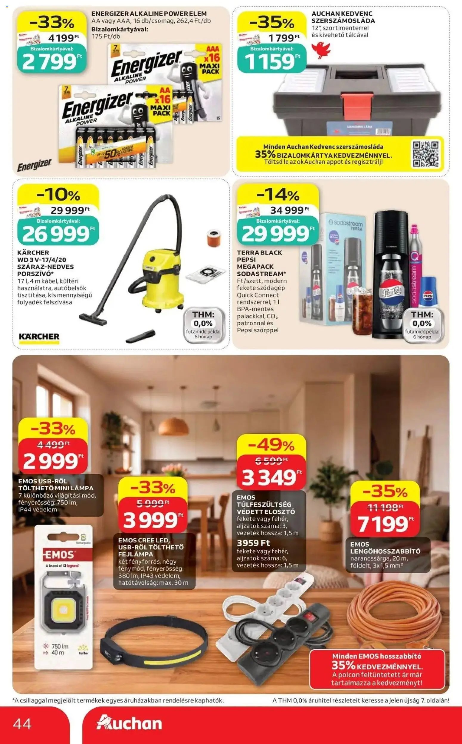 Auchan akciós újság Szolnok 2026.10.08. - lapozható formában szórólap ✳️