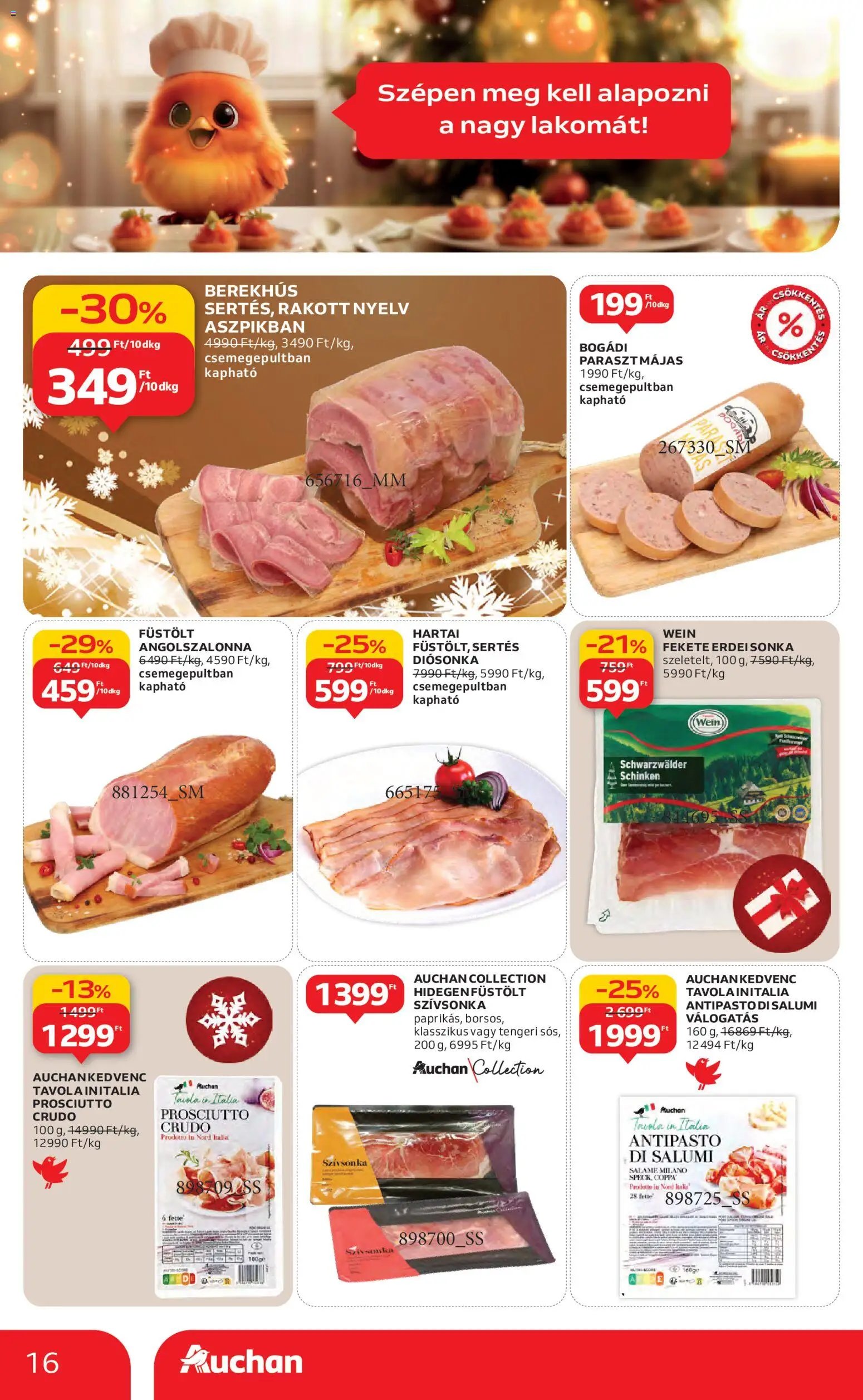 Auchan újság 2025.12.11. Akciós újság Auchan (2025-12-11 - 2025-12-17)