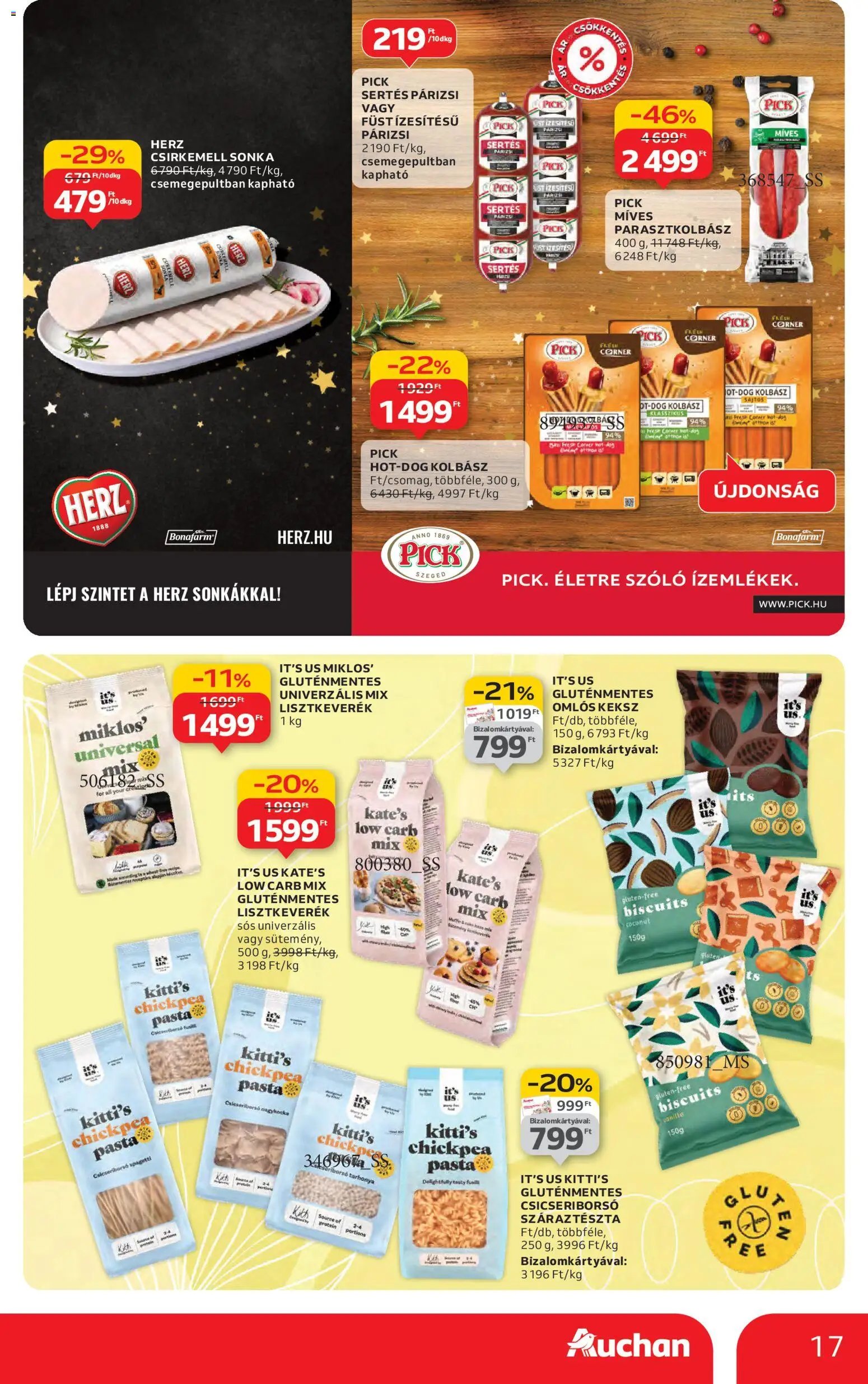 Auchan újság 2025.12.11. Akciós újság Auchan (2025-12-11 - 2025-12-17)