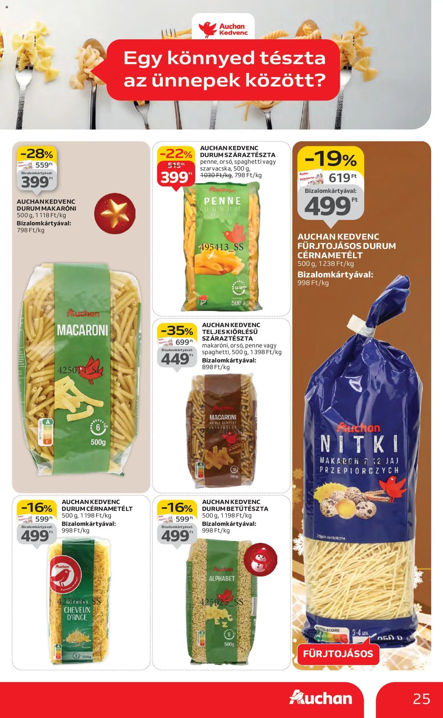 Auchan újság 2025.12.11. Akciós újság Auchan (2025-12-11 - 2025-12-17)