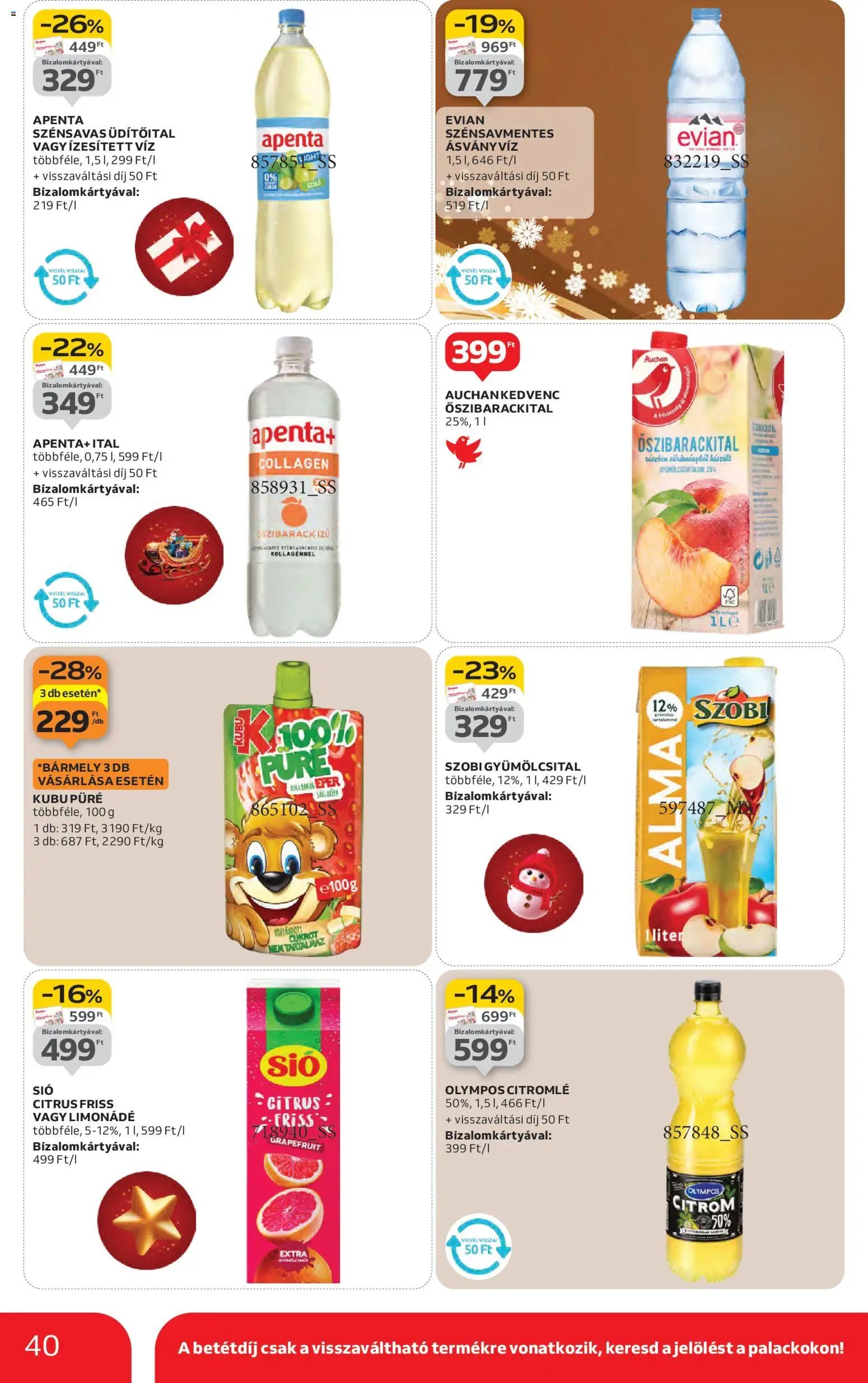 Auchan újság 2025.12.11. Akciós újság Auchan (2025-12-11 - 2025-12-17)