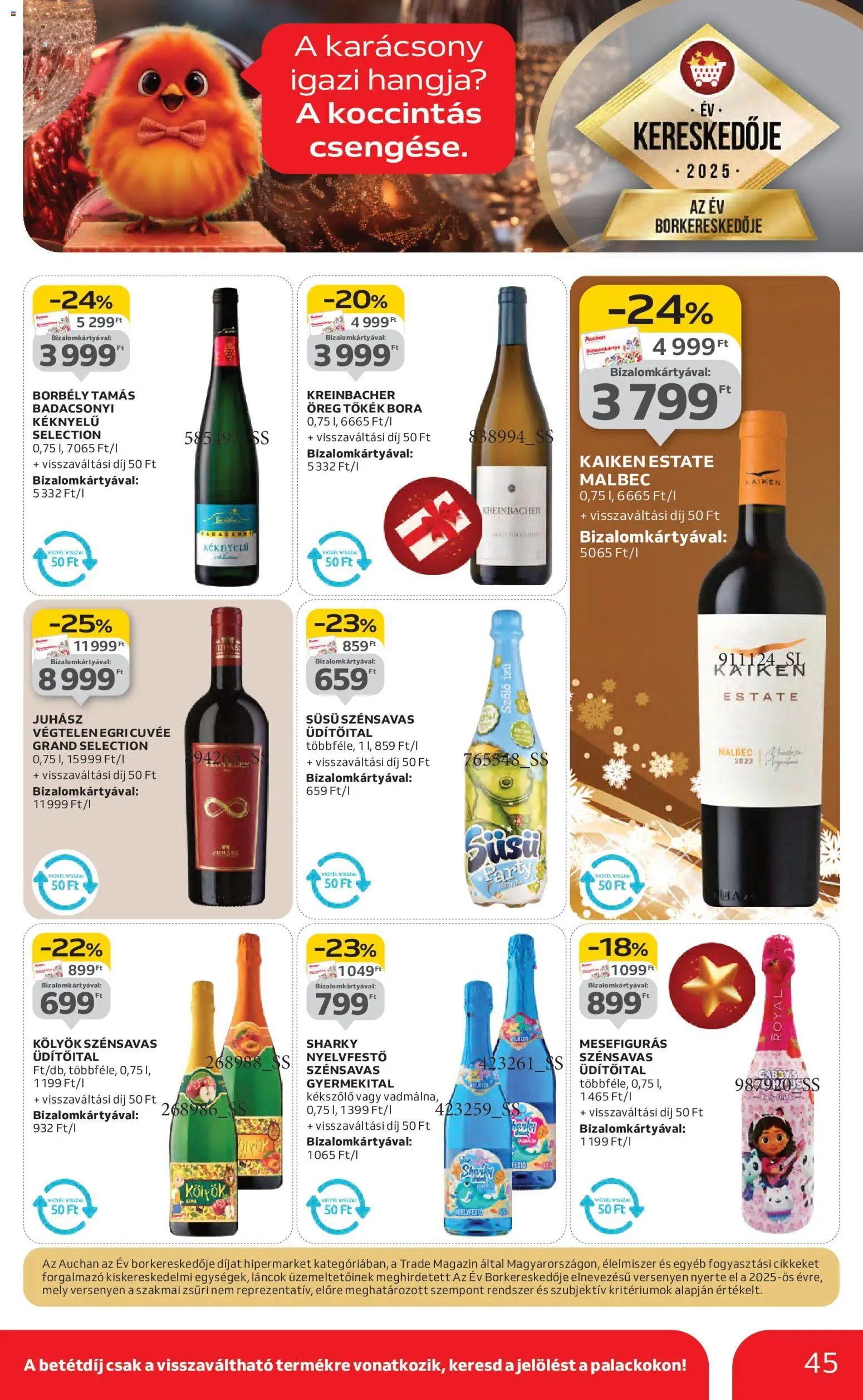 Auchan újság 2025.12.11. Akciós újság Auchan (2025-12-11 - 2025-12-17)