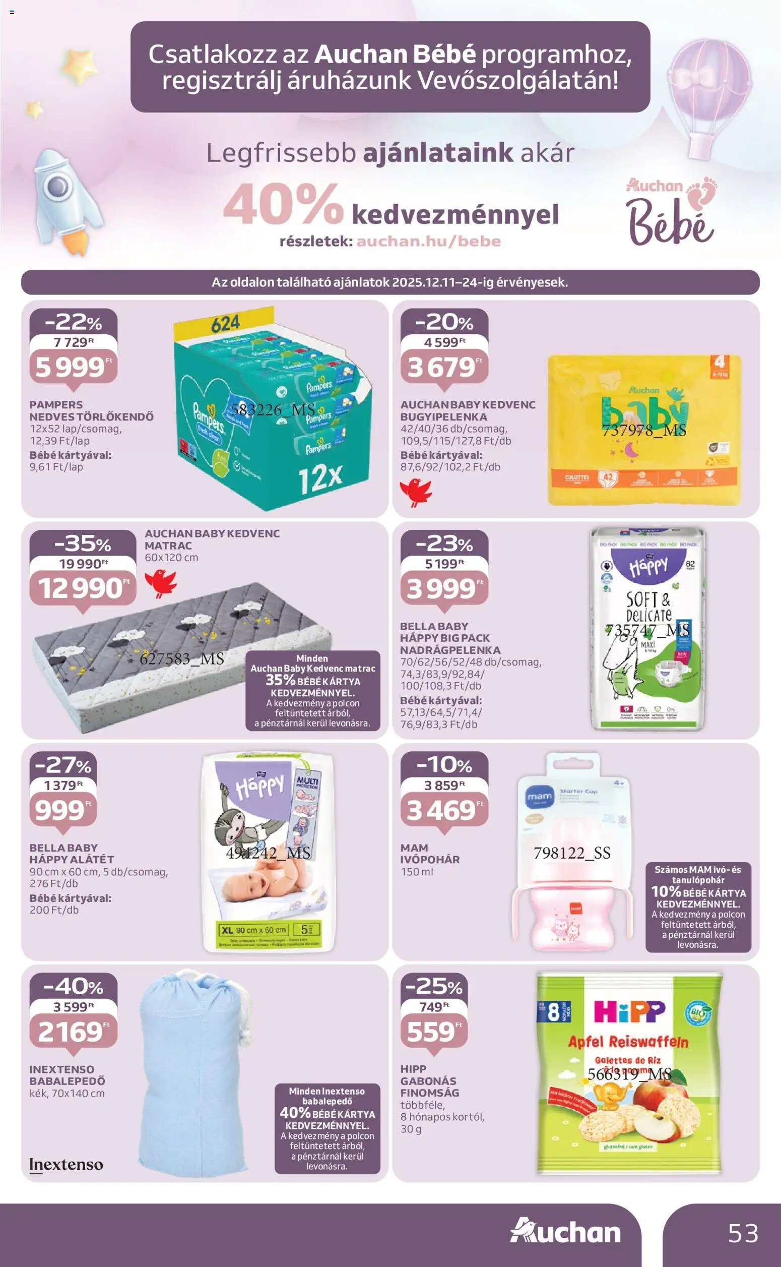 Auchan újság 2025.12.11. Akciós újság Auchan (2025-12-11 - 2025-12-17)