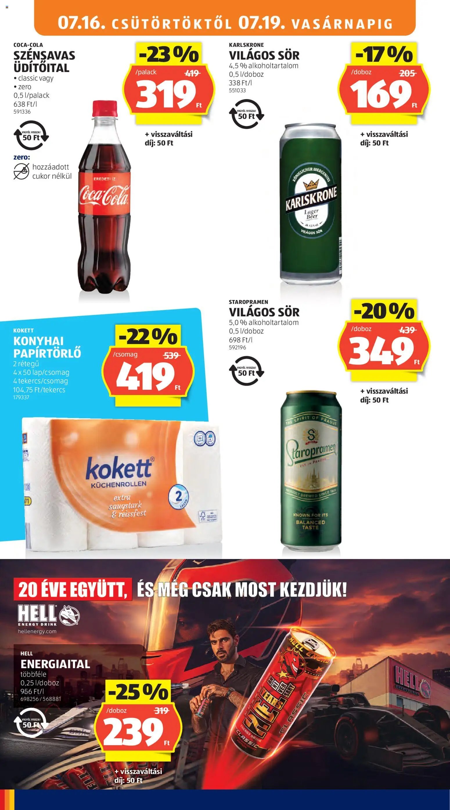 Aldi újság 2026.07.16. Aldi akciós újság