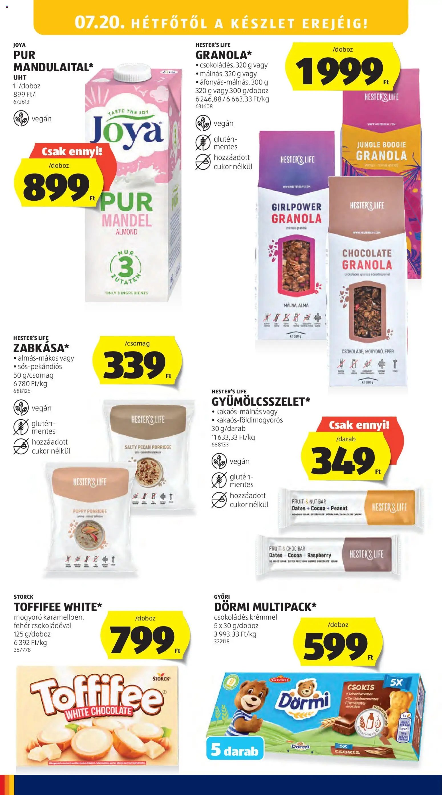 Aldi újság 2026.07.16. Aldi akciós újság