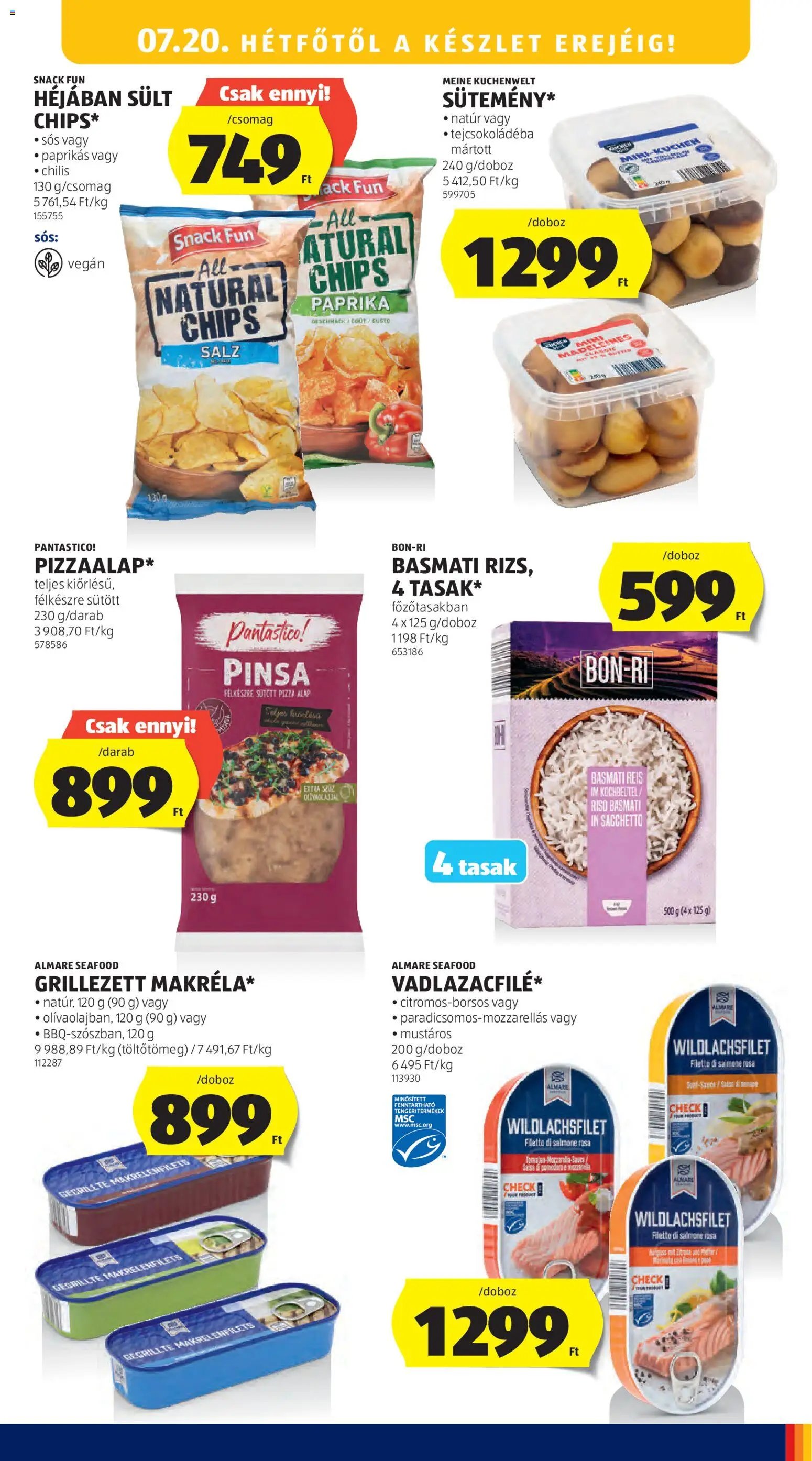 Aldi újság 2026.07.16. Aldi akciós újság