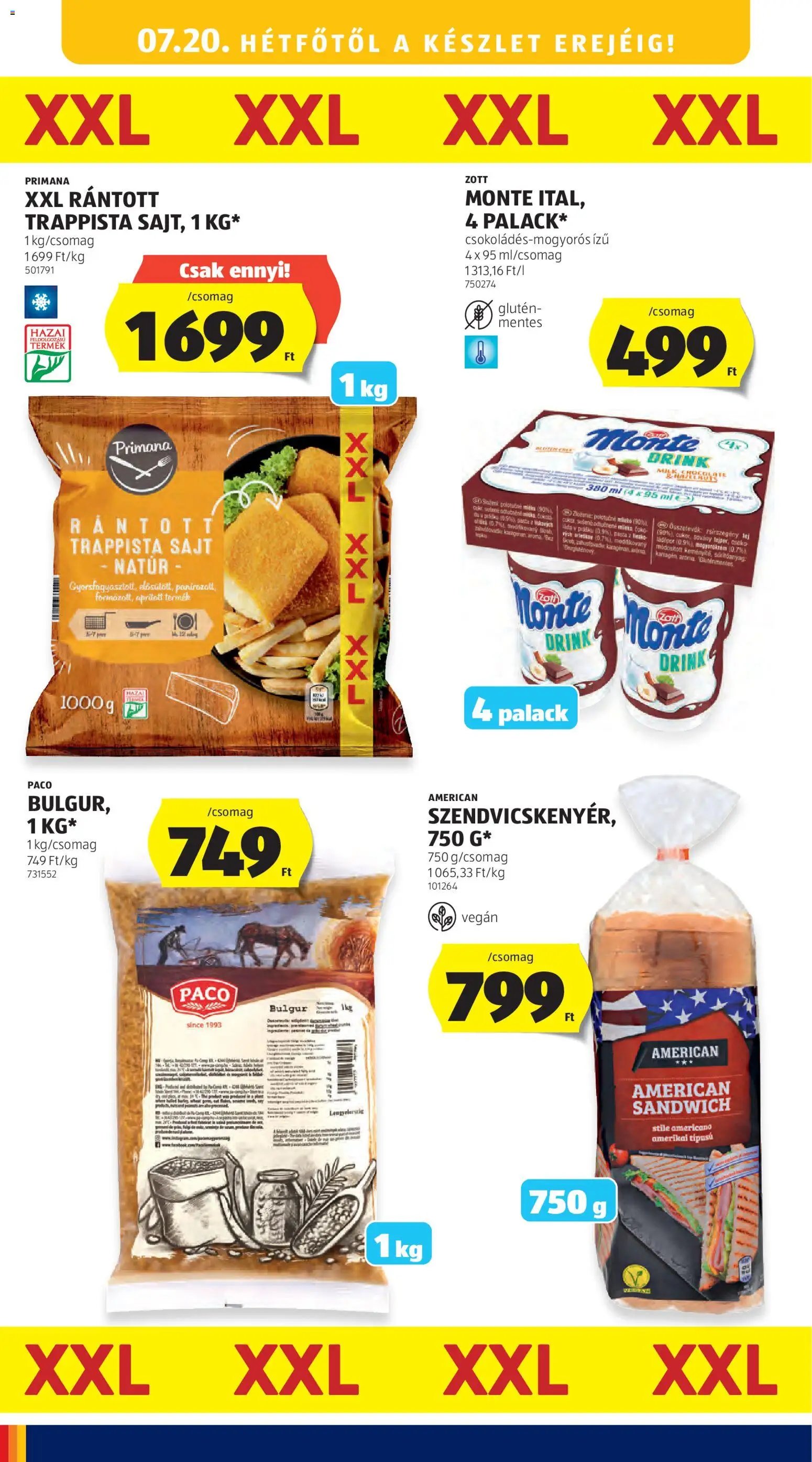 Aldi újság 2026.07.16. Aldi akciós újság