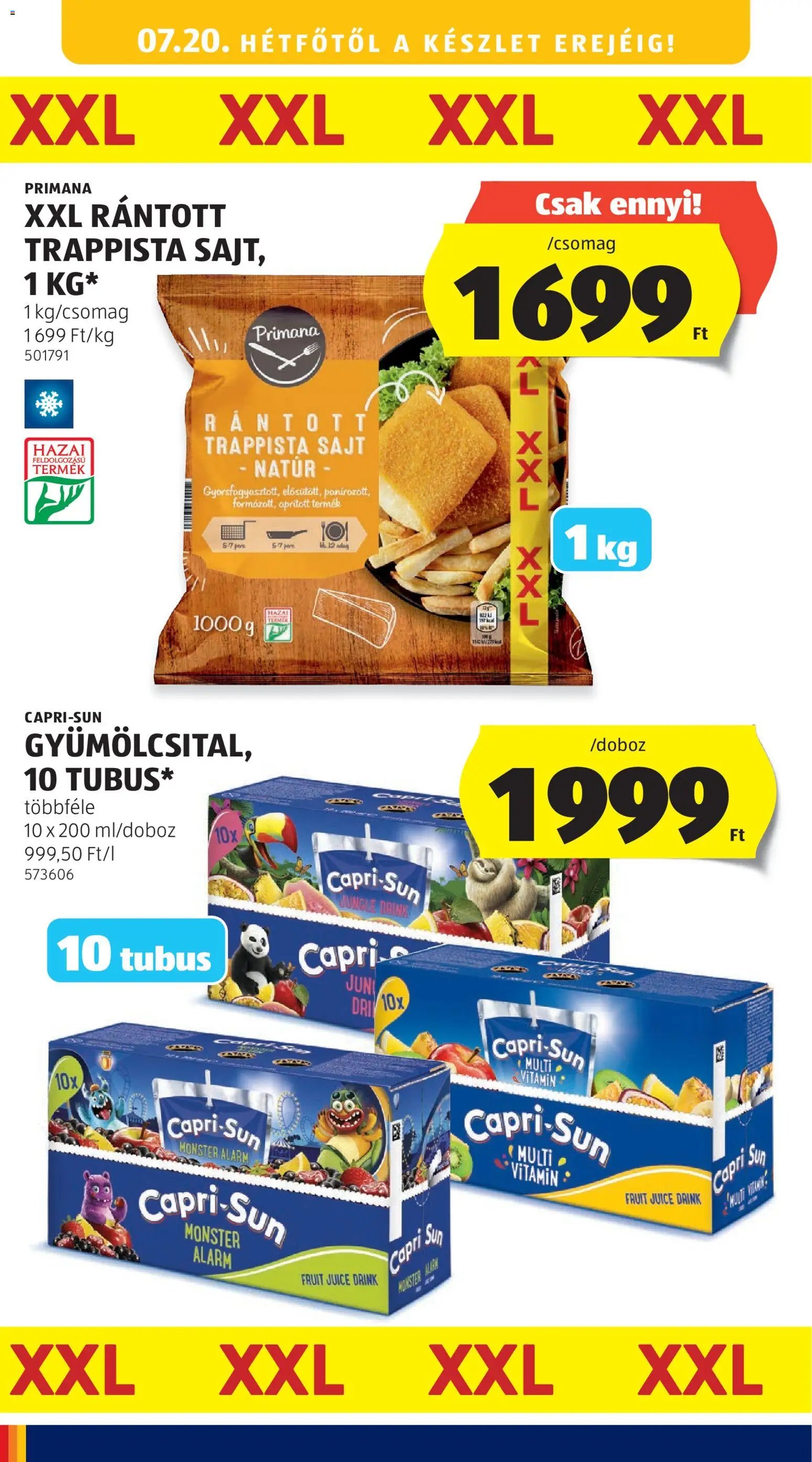 Aldi újság 2026.07.16. Aldi akciós újság