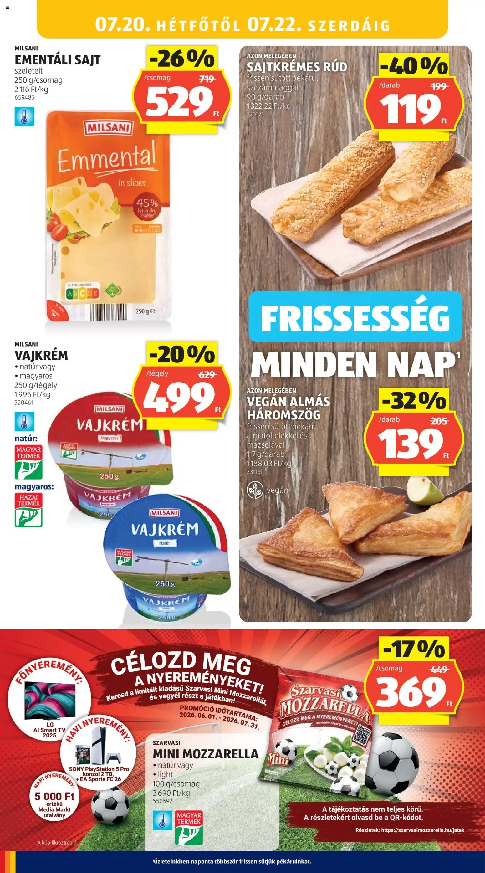 Aldi újság 2026.07.16. Aldi akciós újság