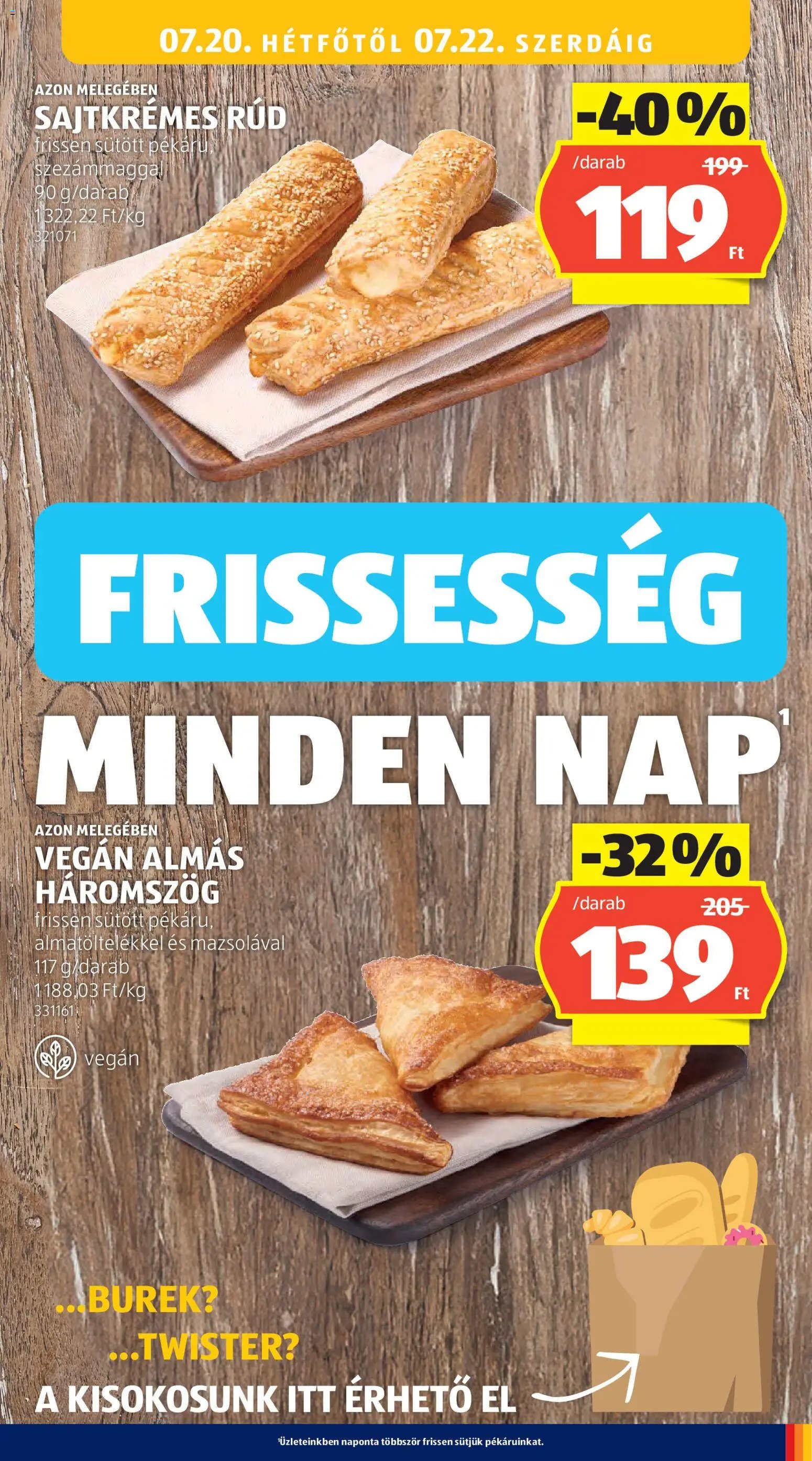Aldi újság 2026.07.16. Aldi akciós újság