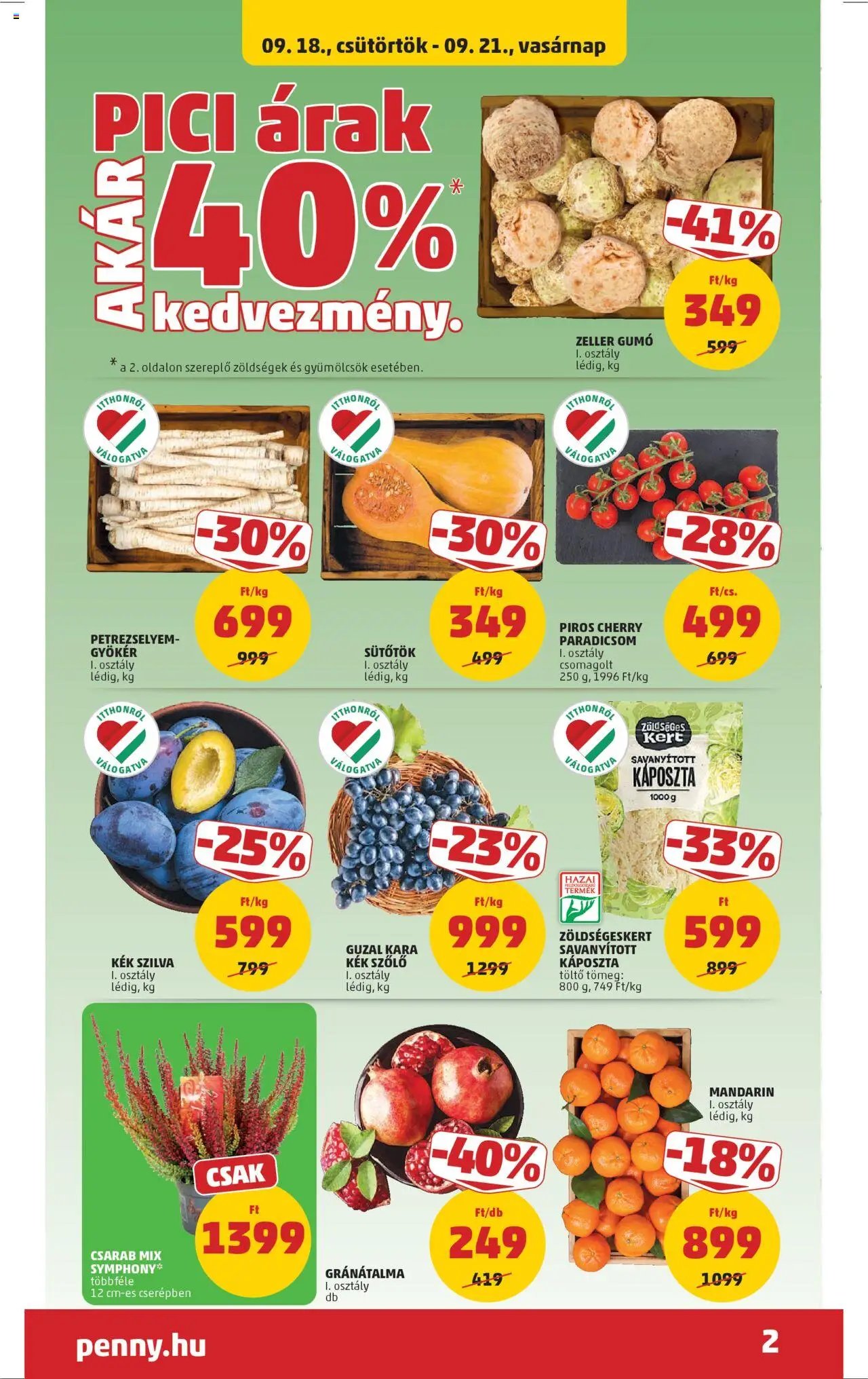 PENNY újság 2025.09.18. Akciós újság PENNY (2025-09-18 - 2025-09-24)