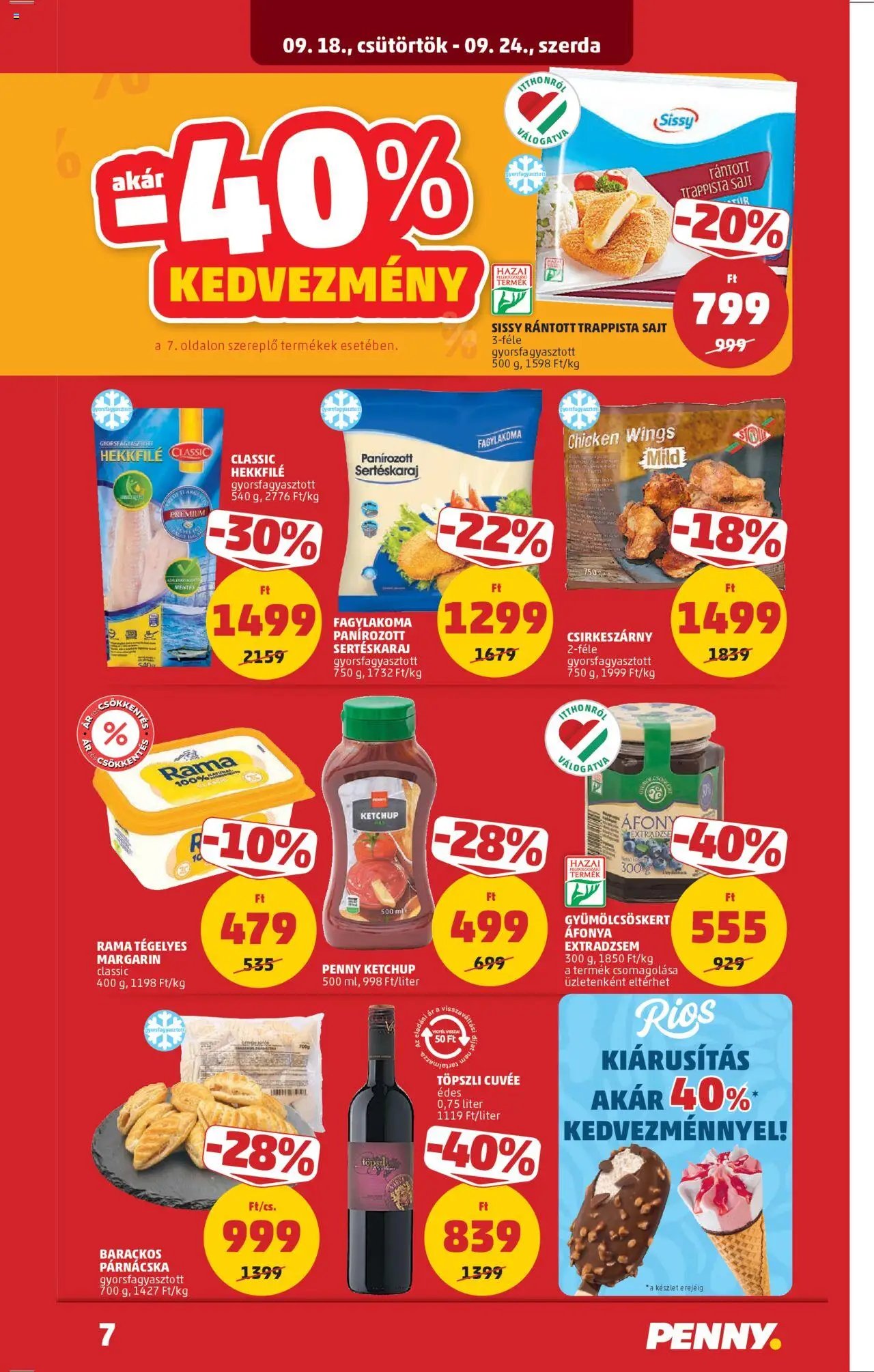 PENNY újság 2025.09.18. Akciós újság PENNY (2025-09-18 - 2025-09-24)