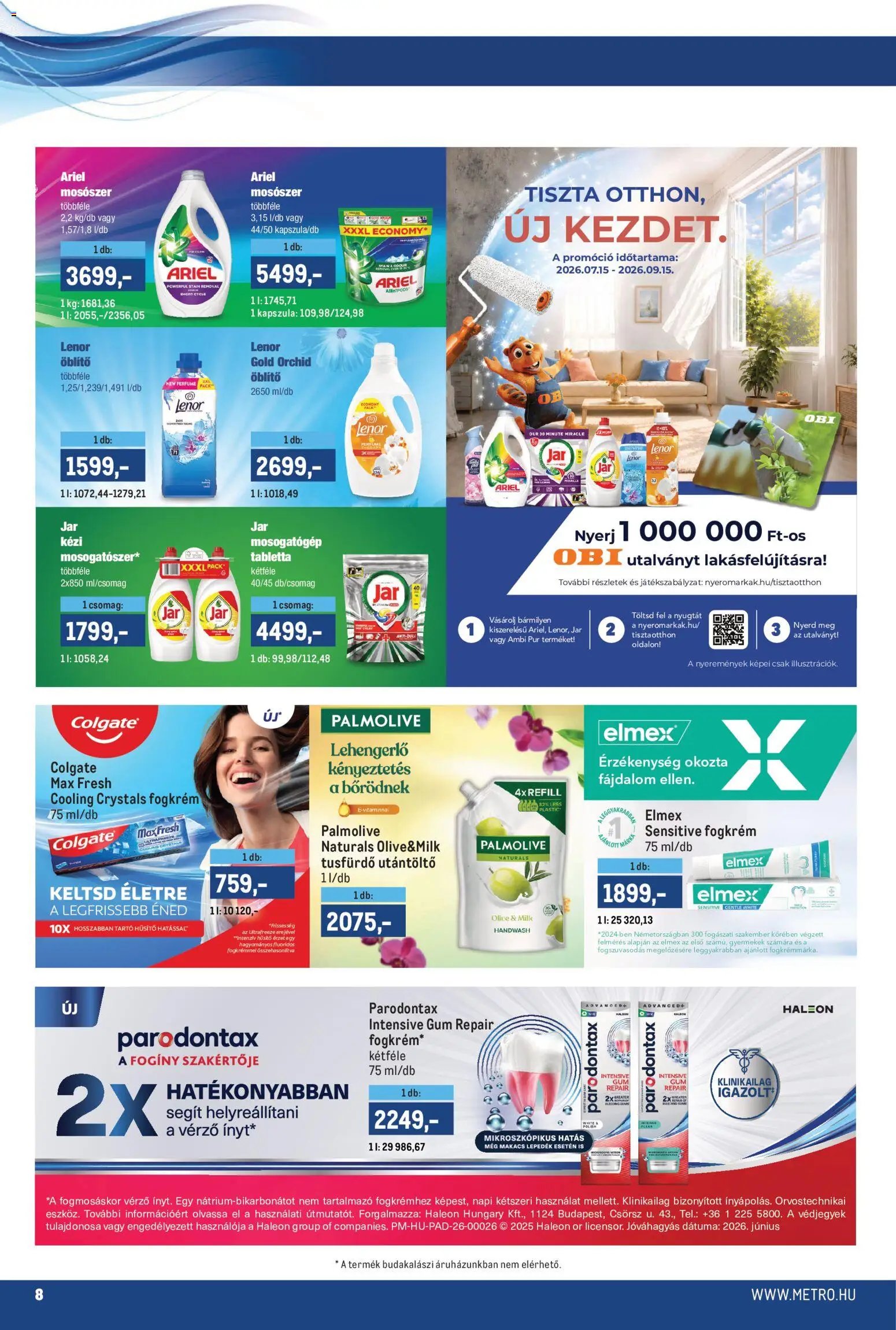 Metro újság 2026.08.17. Metro Márkák katalógus 2026/08