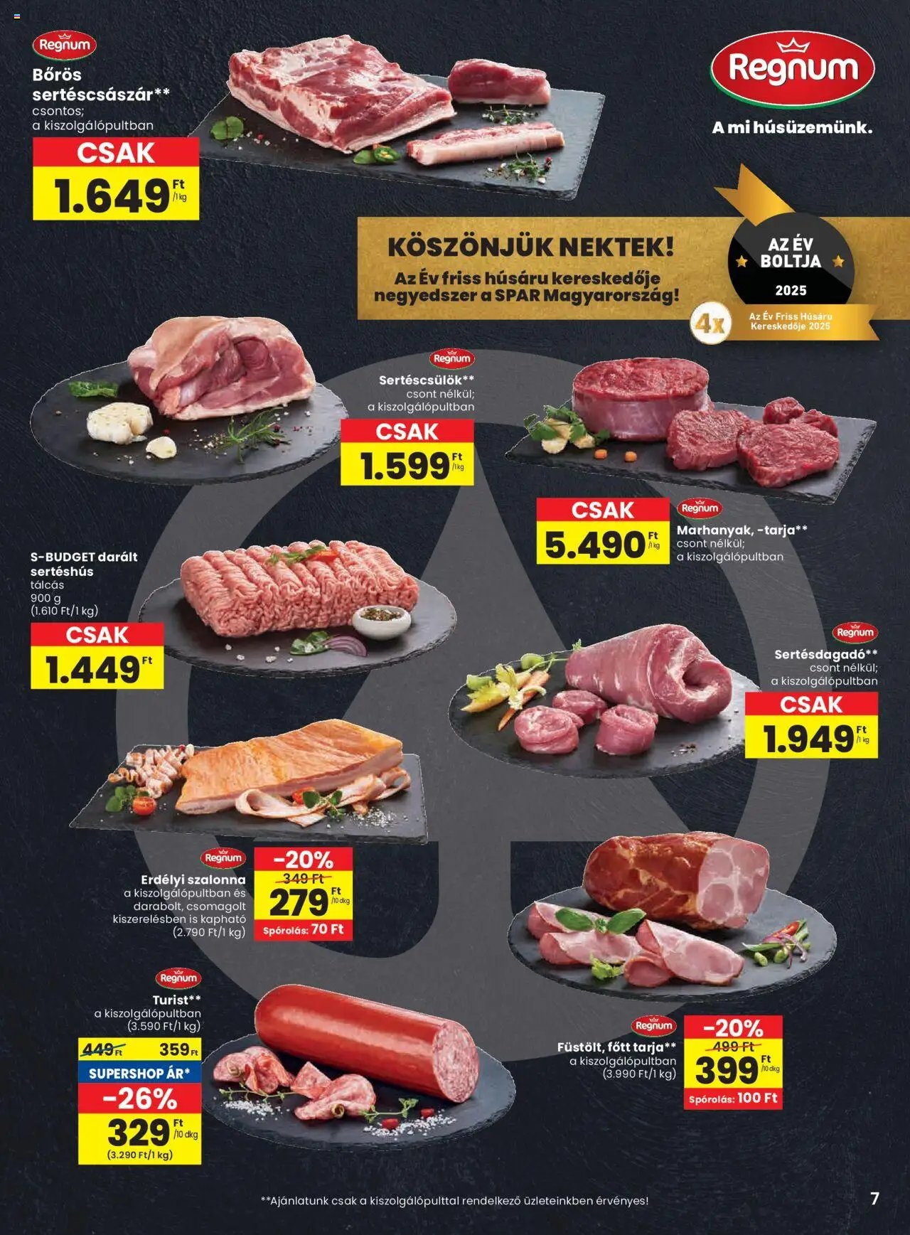 Spar újság 2025.10.02. Akciós újság Spar (2025-10-02 - 2025-10-08)