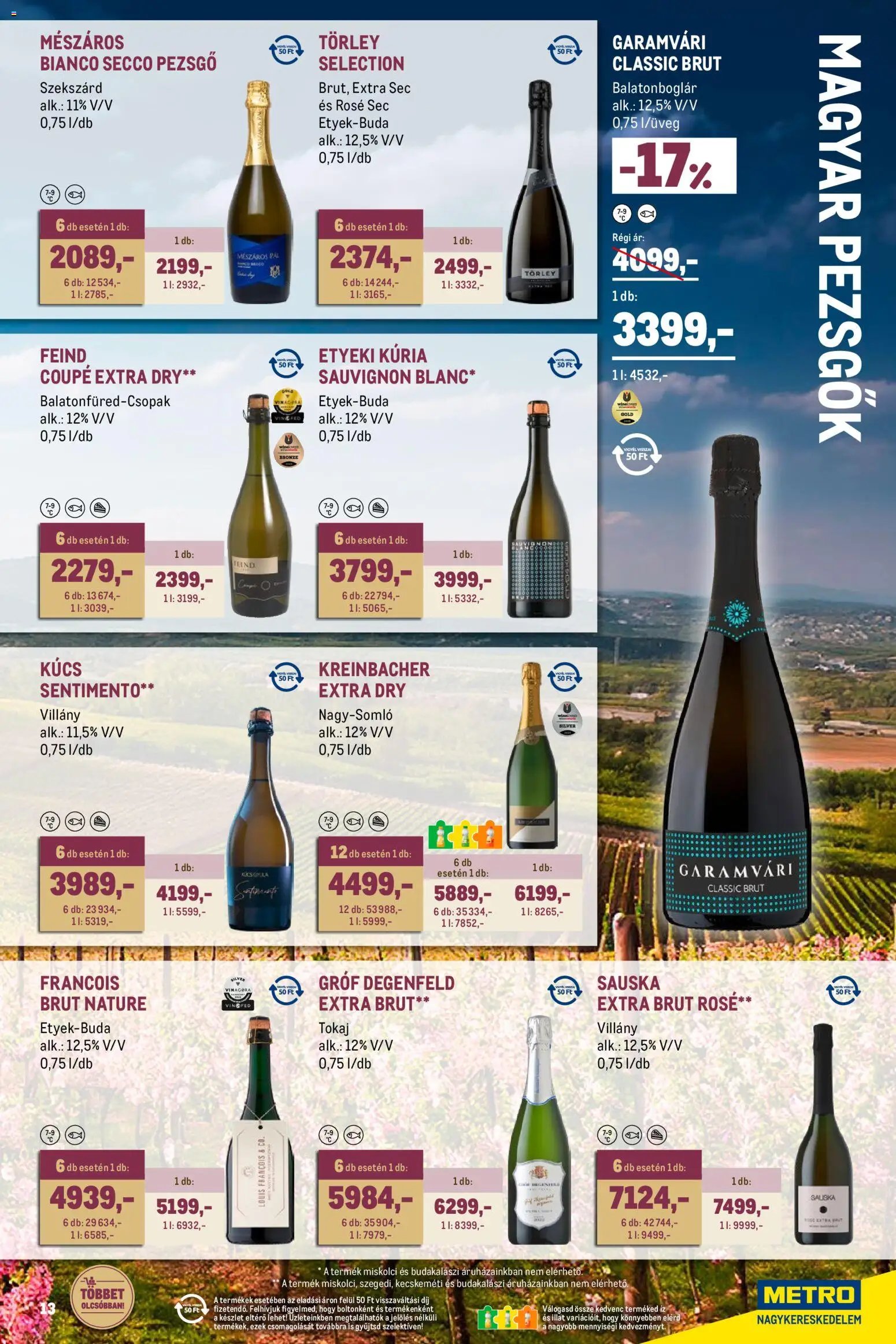 Metro újság 2026.04.01. Metro Tavaszi borkatalógus 2026/04 (2026-04-01 - 2026-04-30)