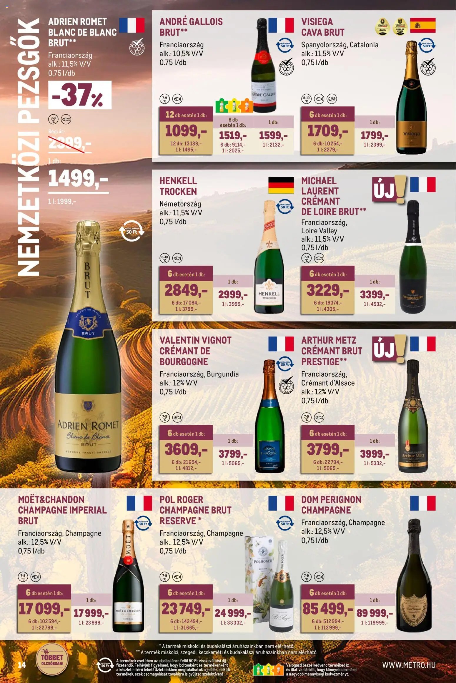 Metro újság 2026.04.01. Metro Tavaszi borkatalógus 2026/04 (2026-04-01 - 2026-04-30)