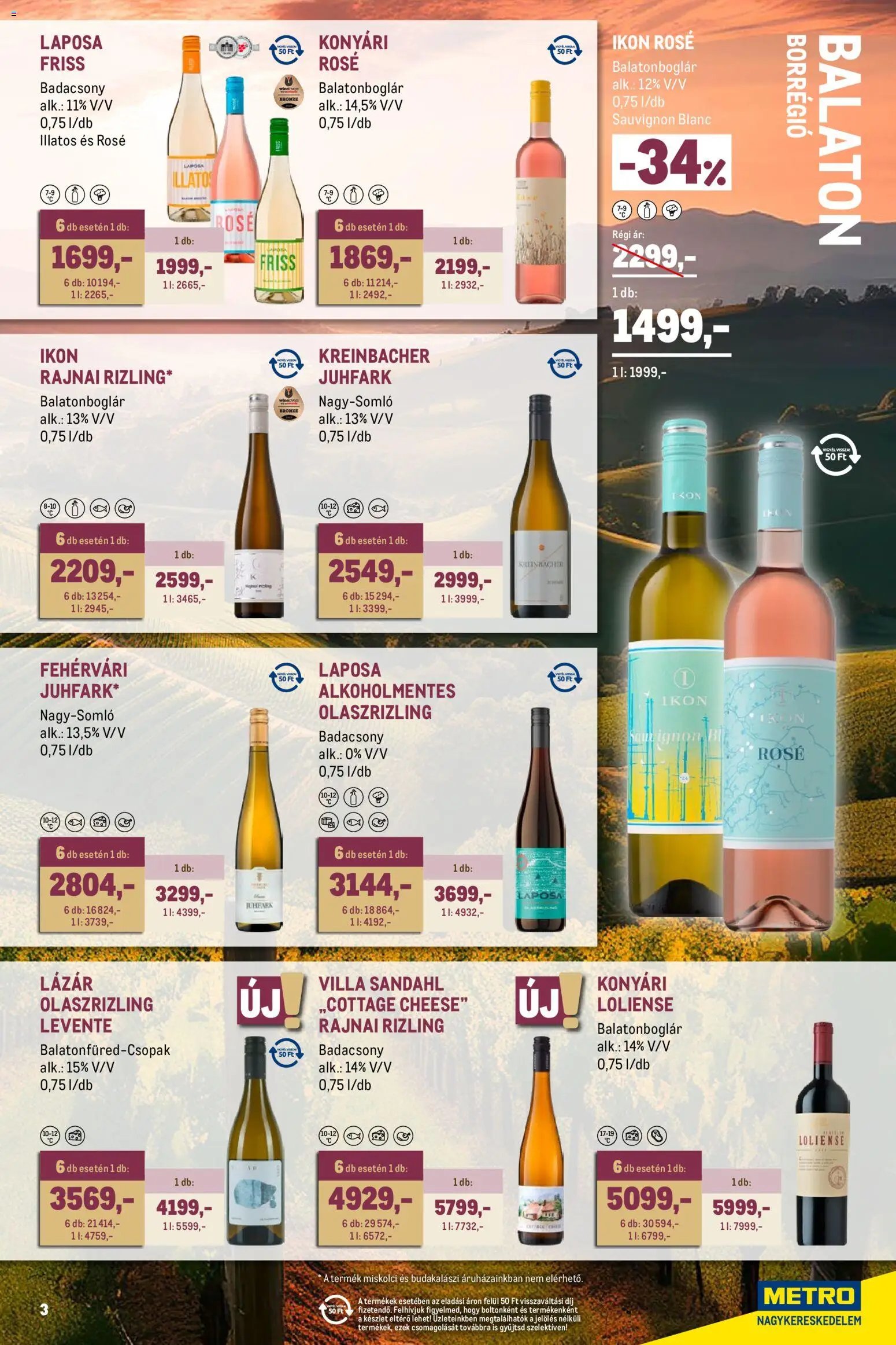Metro újság 2026.04.01. Metro Tavaszi borkatalógus 2026/04 (2026-04-01 - 2026-04-30)
