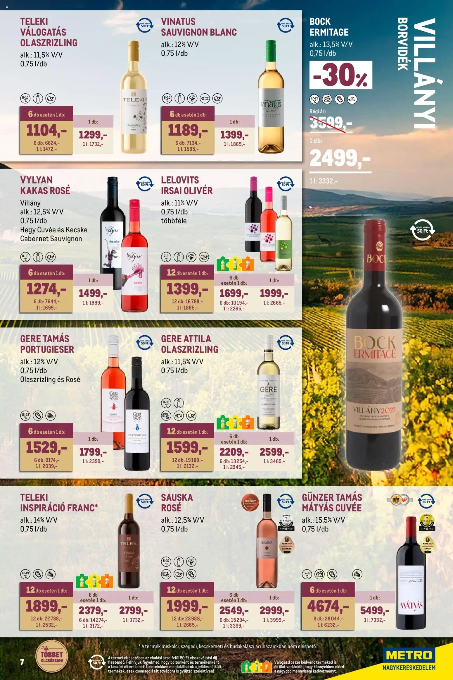 Metro újság 2026.04.01. Metro Tavaszi borkatalógus 2026/04 (2026-04-01 - 2026-04-30)