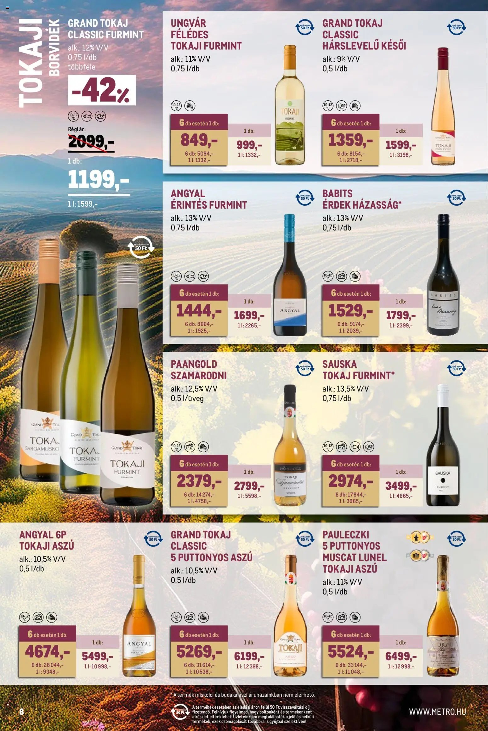 Metro újság 2026.04.01. Metro Tavaszi borkatalógus 2026/04 (2026-04-01 - 2026-04-30)