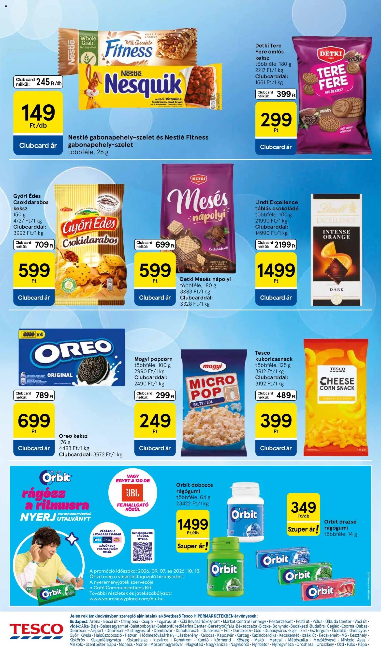 Tesco újság 2026.09.24. Tesco aktuális akciós újság