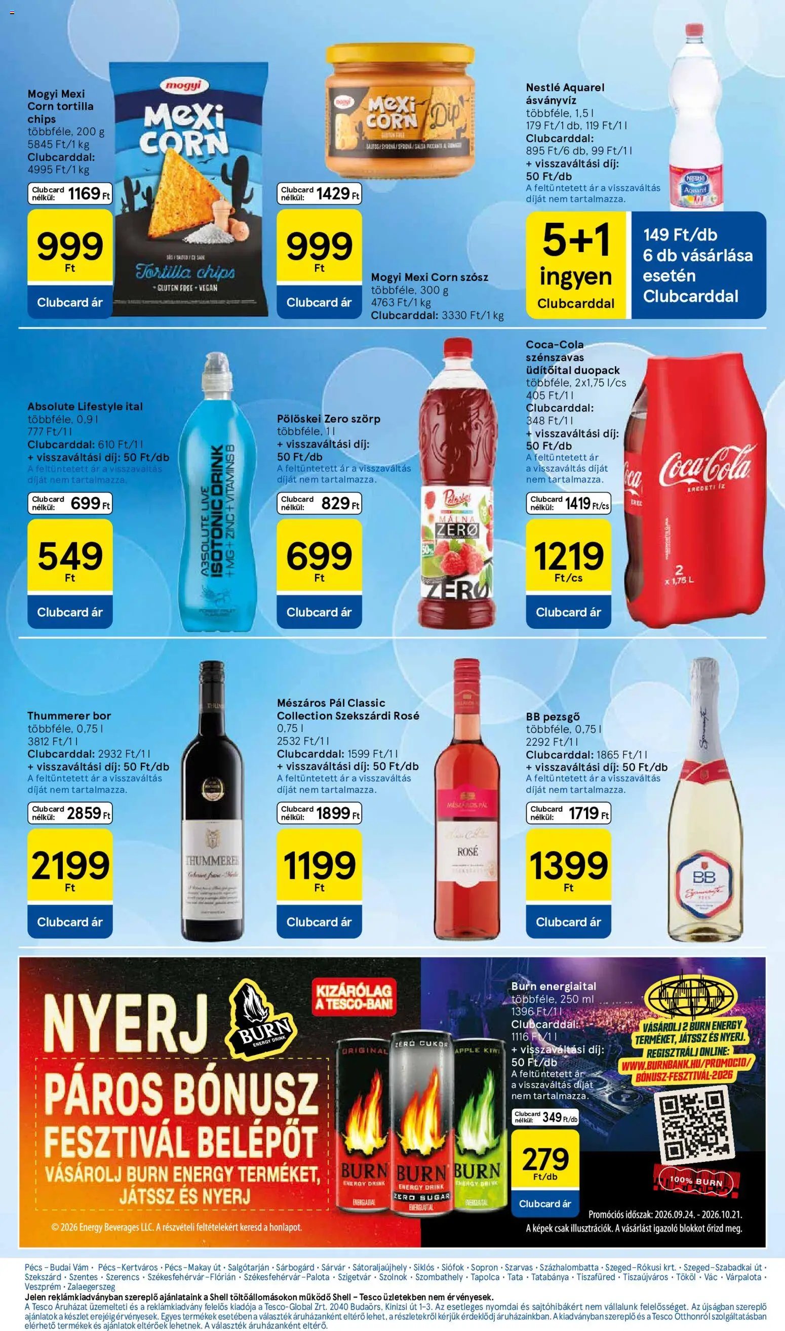 Tesco újság 2026.09.24. Tesco aktuális akciós újság