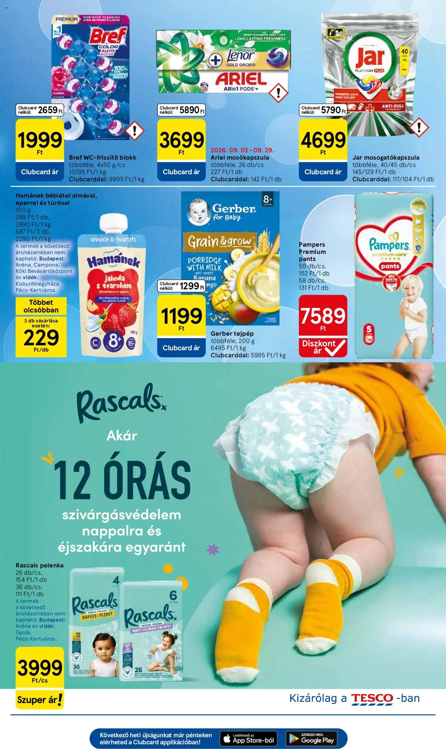 Tesco újság 2026.09.24. Tesco aktuális akciós újság