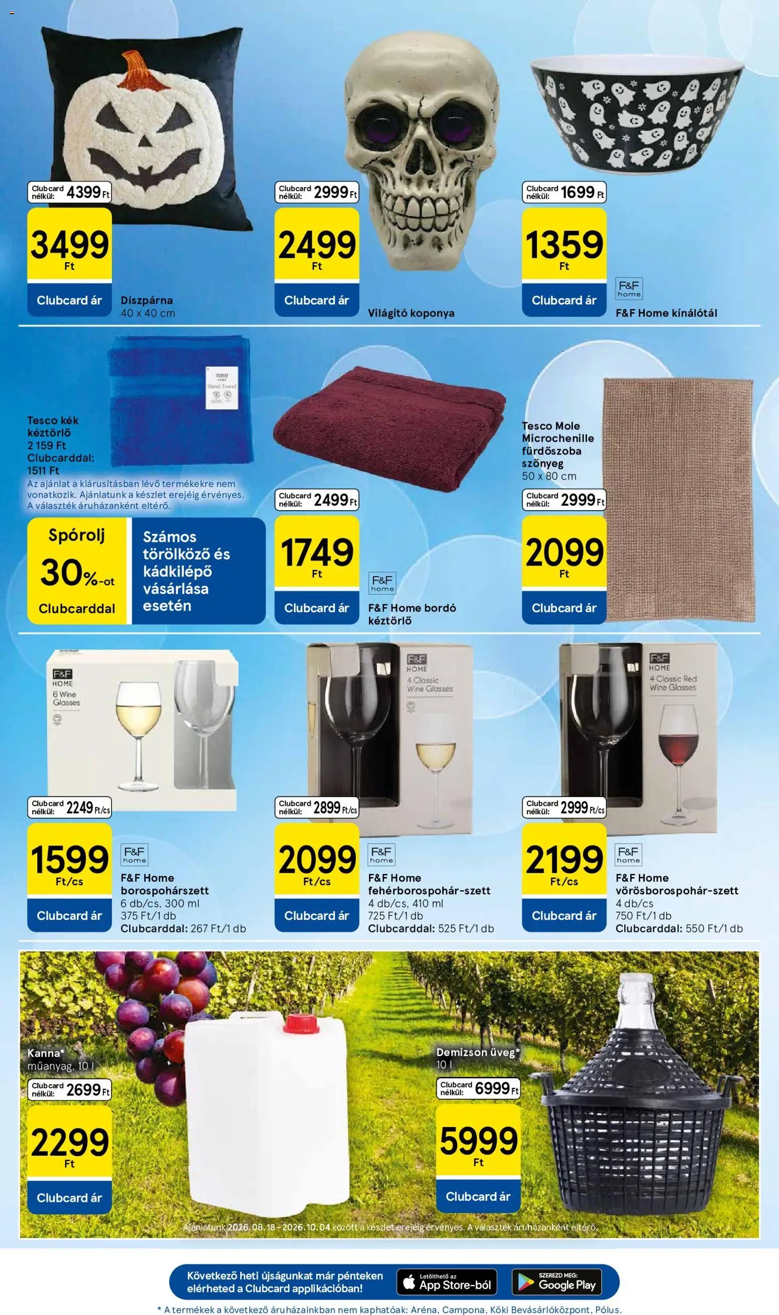 Tesco újság 2026.09.24. Tesco aktuális akciós újság