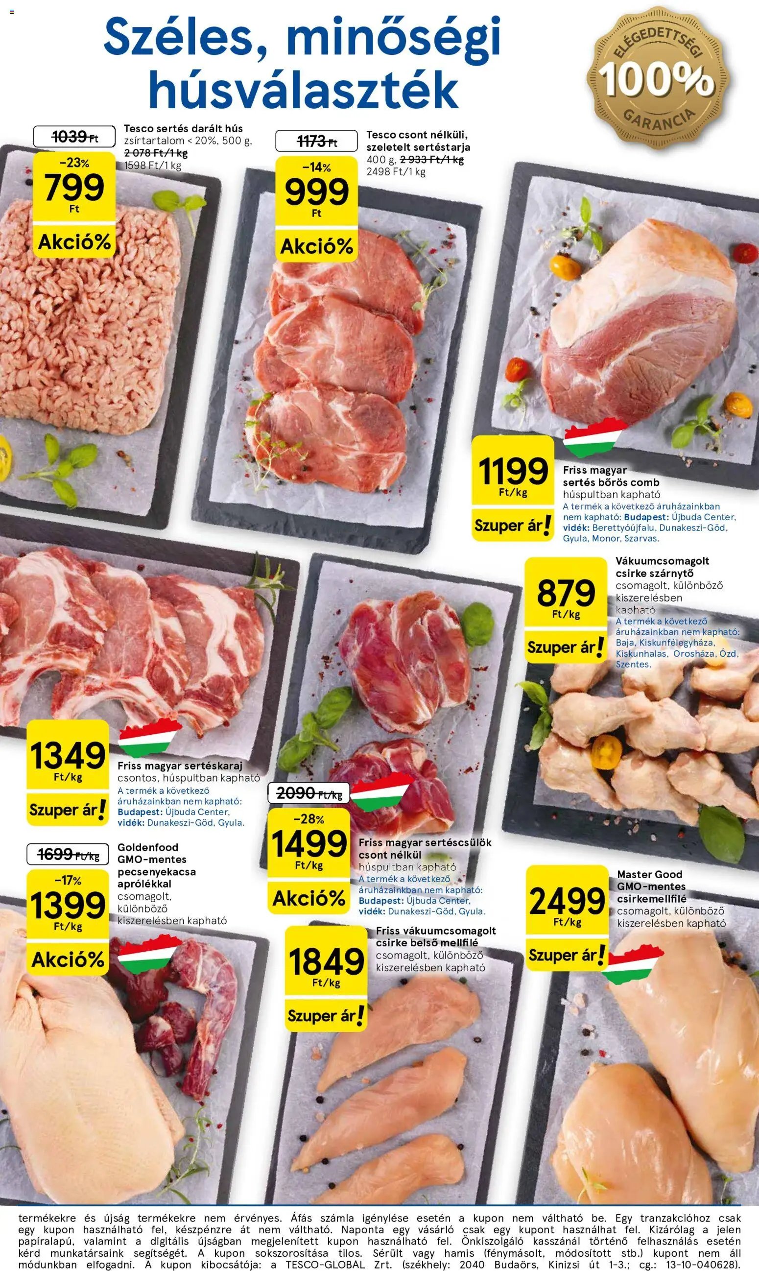 Tesco újság 2026.09.24. Tesco aktuális akciós újság