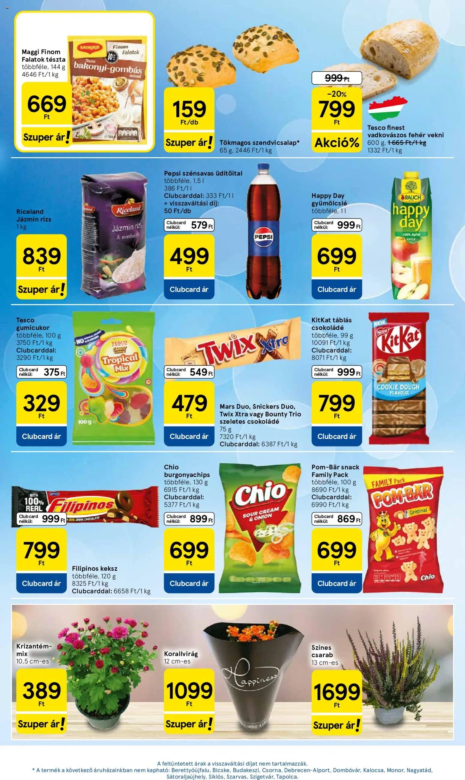 Tesco újság 2026.09.24. Tesco aktuális akciós újság