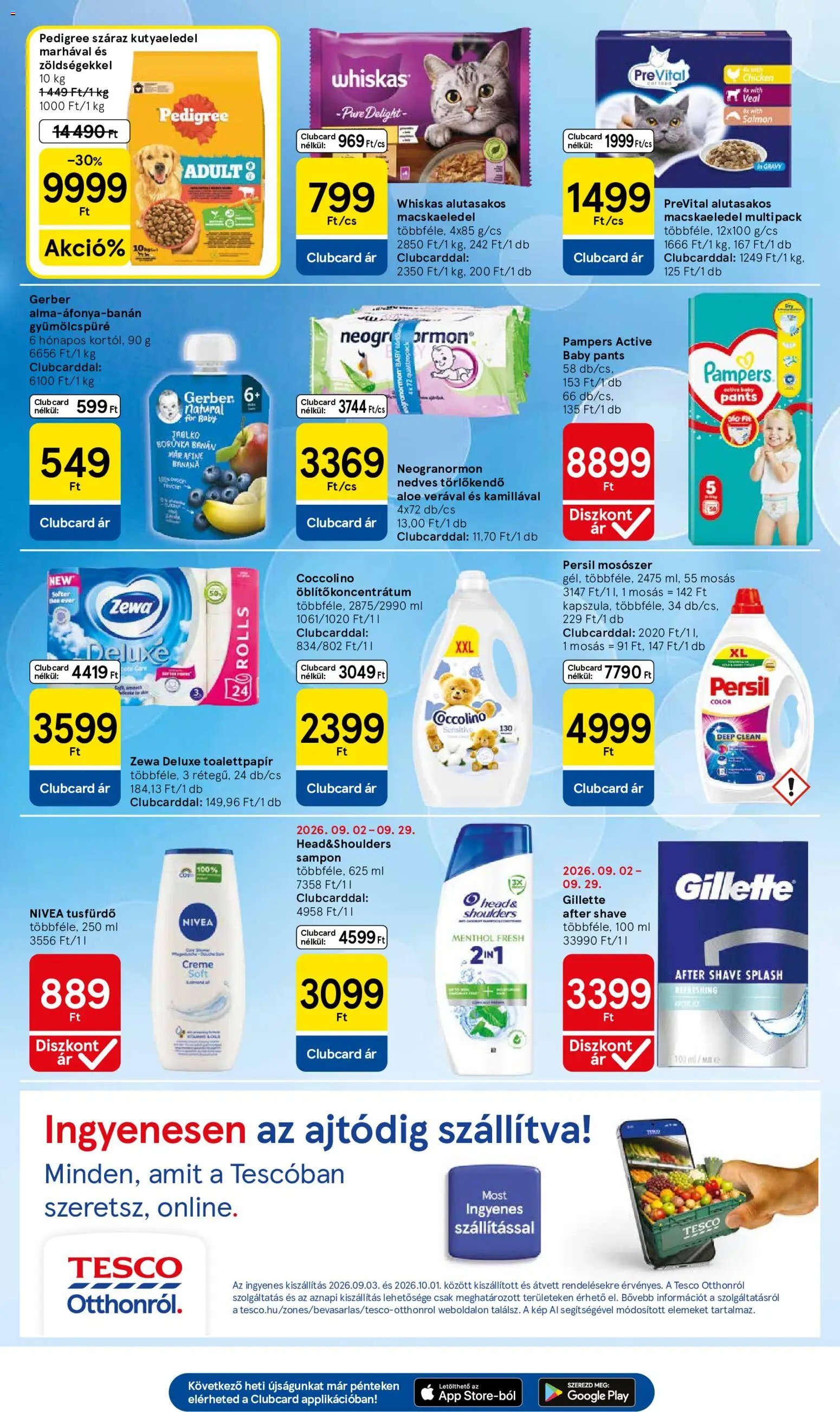 Tesco újság 2026.09.24. Tesco aktuális akciós újság
