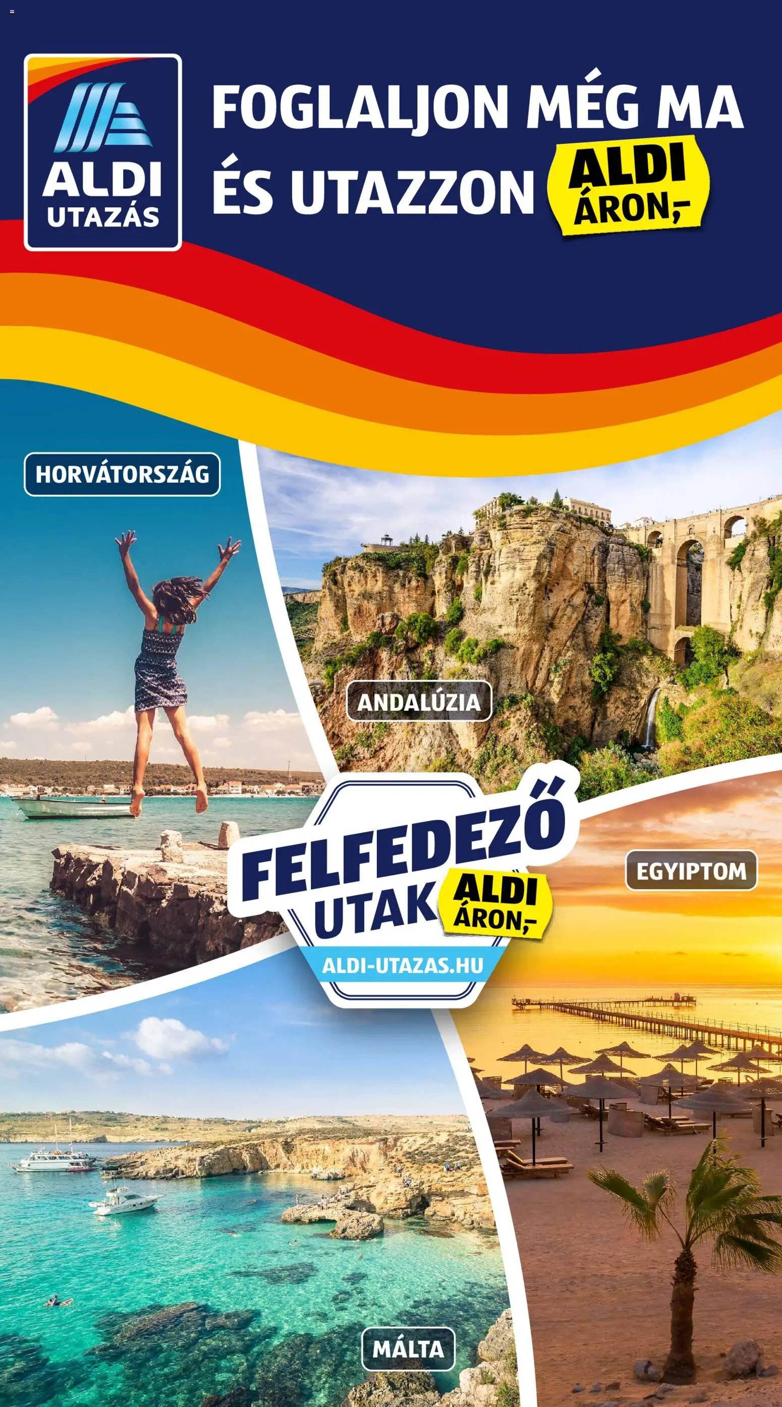 Aldi újság 2026.01.01. Utazás katalógus (2026-01-01 - 2026-01-31)