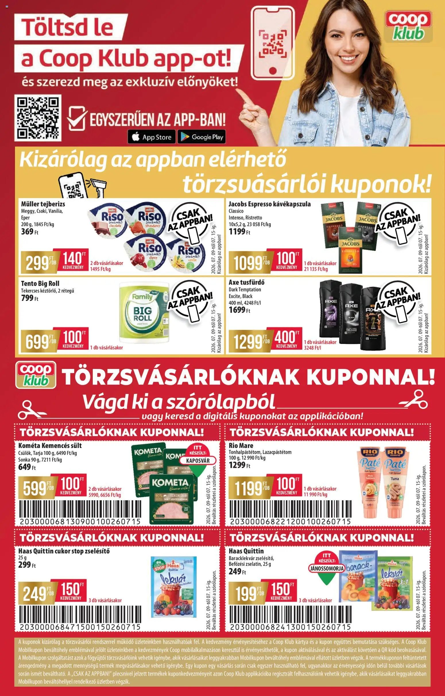 COOP újság 2026.07.09. COOP - Szuper Plusz / Tisza