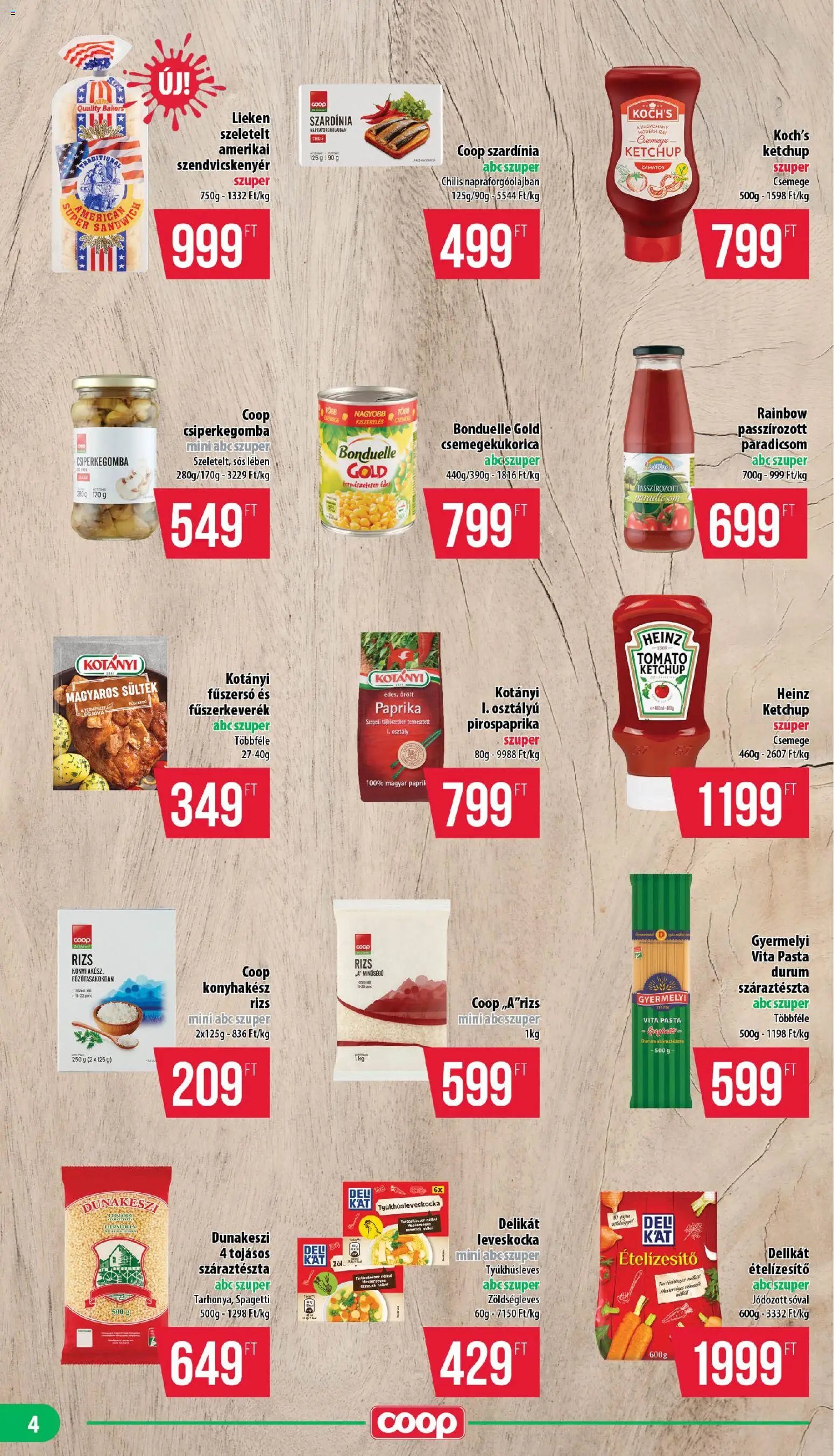 COOP újság 2025.11.13. Nyírzem - Mini & Abc & Szuper (2025-11-13 - 2025-11-19)